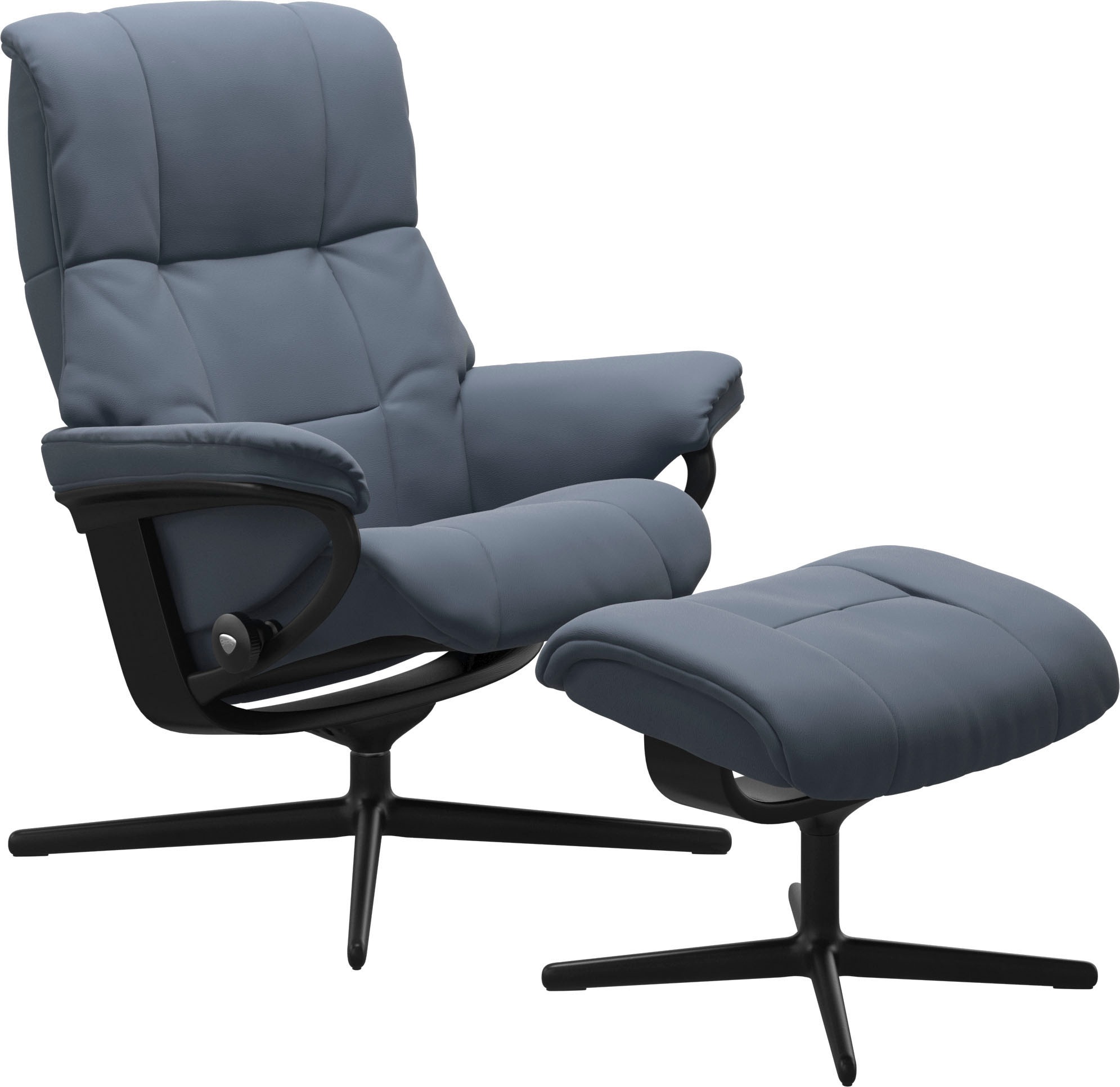 Stressless® Fußhocker »Mayfair«, mit Cross Base, Größe S, M & L, Holzakzent Schwarz