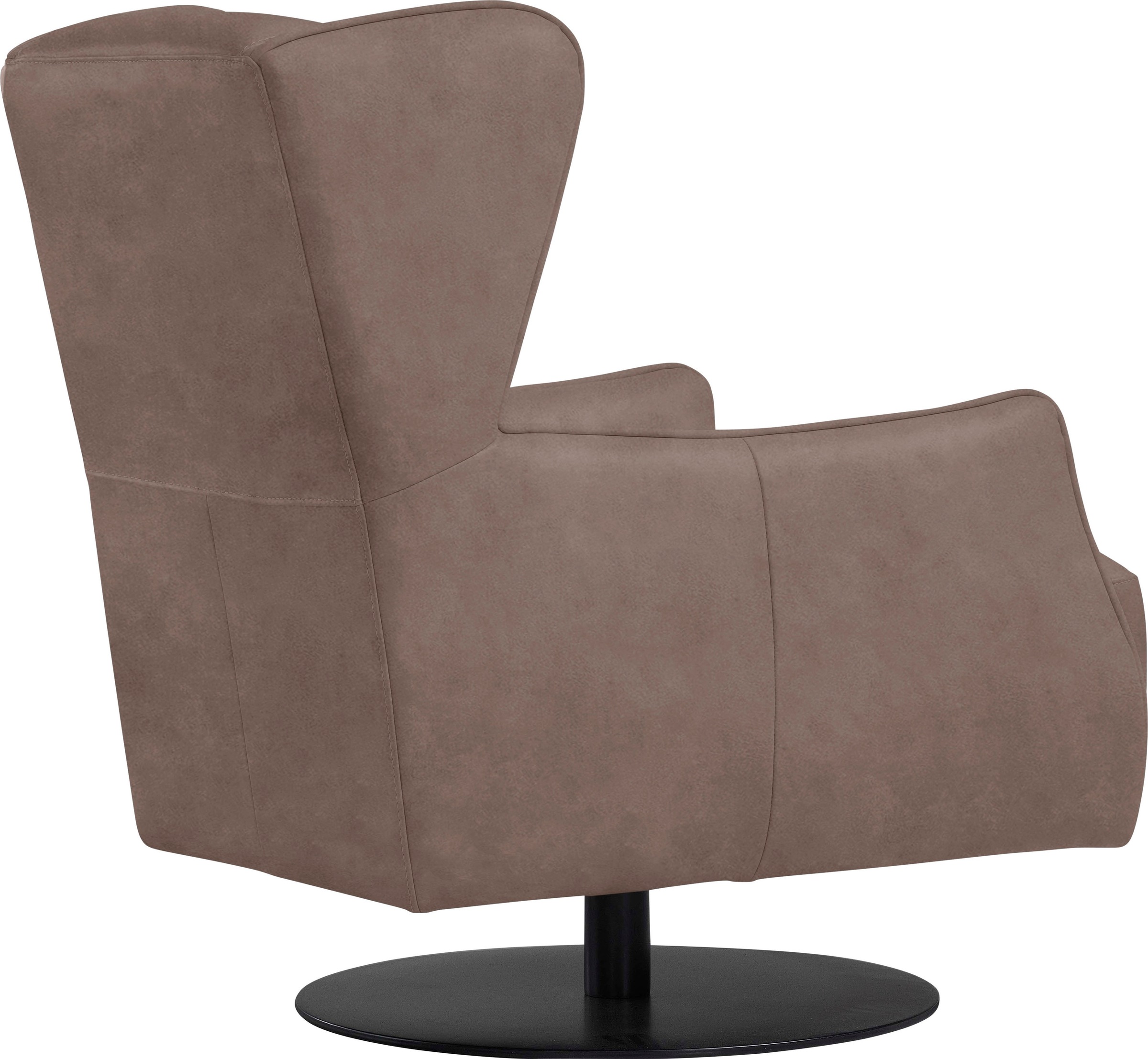 Egoitaliano Sessel »Randy Hochlehnsessel, Designsessel, Clubsessel, Ohrensessel«, Drehsessel, Relaxsessel, kompakte Stellmaße, bequem