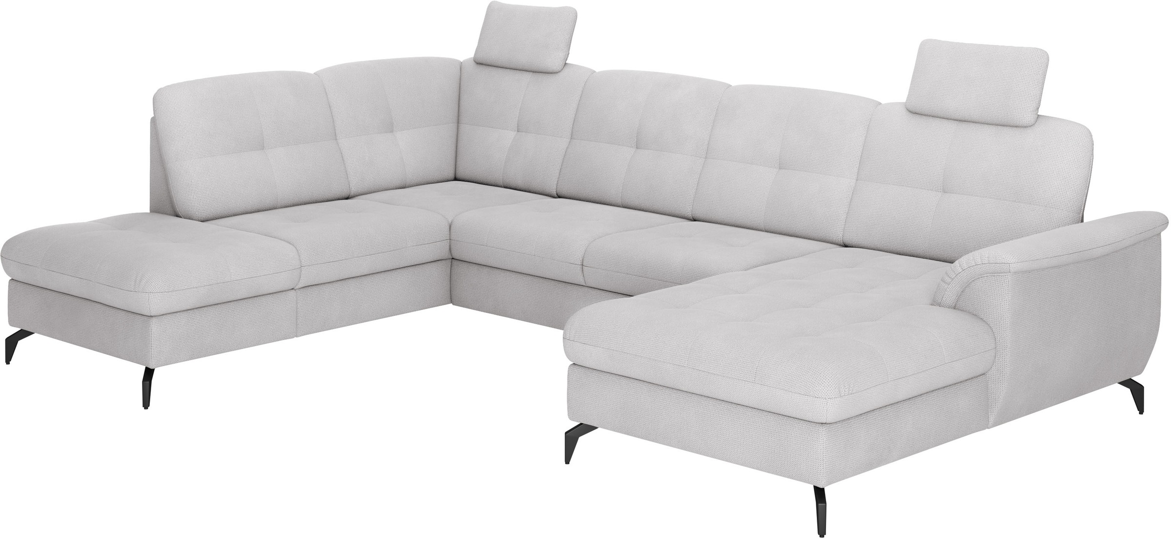 sit&more Wohnlandschaft »Zora U-Form«, wahlweise mit Bettfunktion und Bettkasten