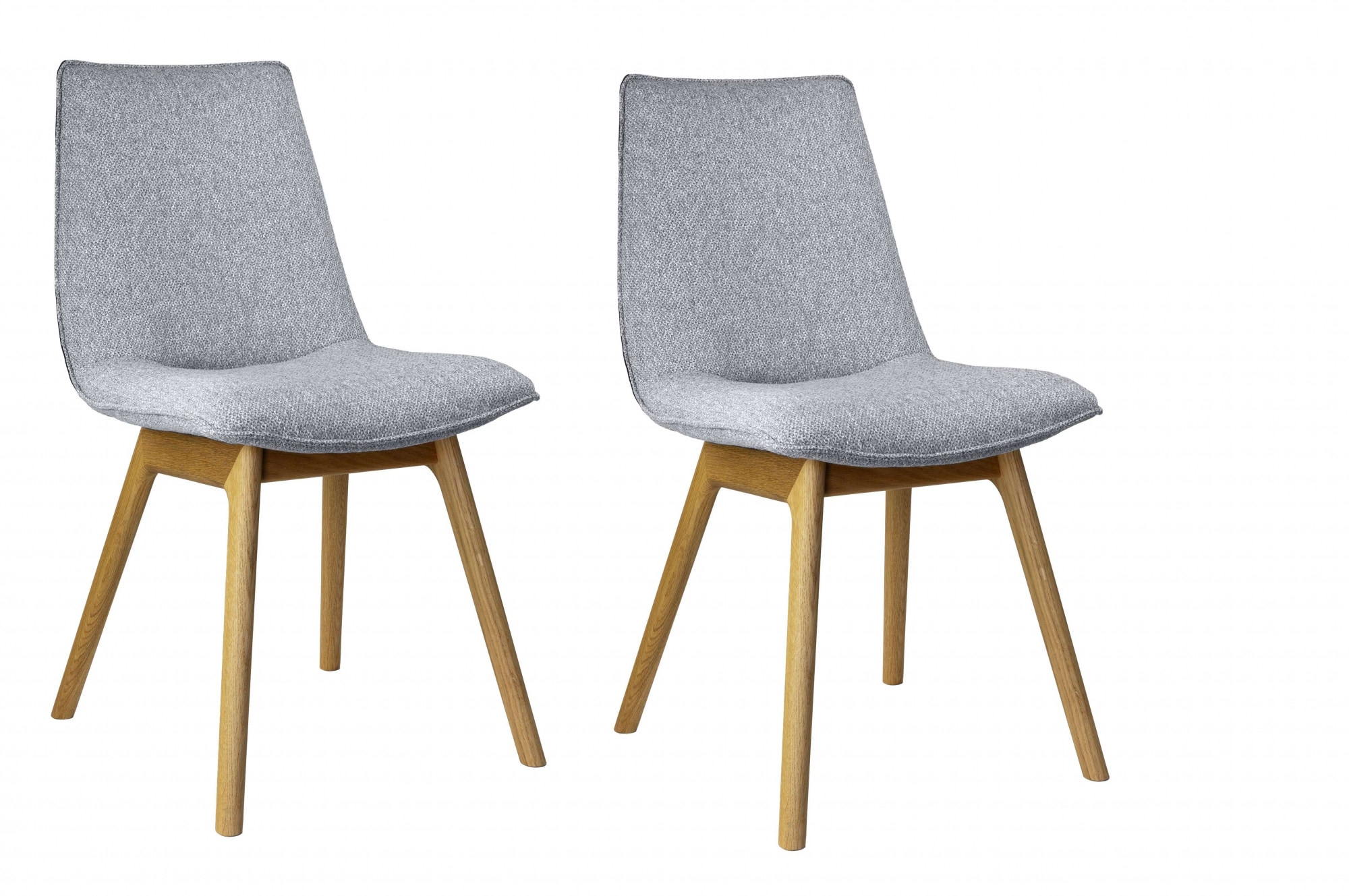 andas Esszimmerstuhl »Ramon«, (Set), 2 St., Webstoff-Microfaser, mit Massiv günstig online kaufen