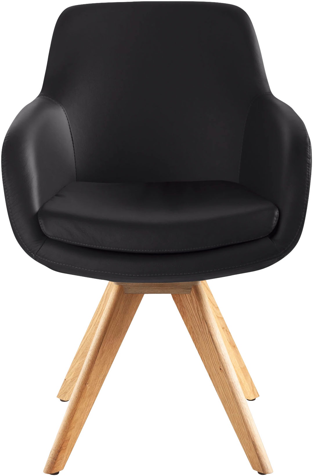 Musterring Esszimmerstuhl »Tavia« (Set) 2 Stk.Stativgestell Eiche Bianco, D günstig online kaufen