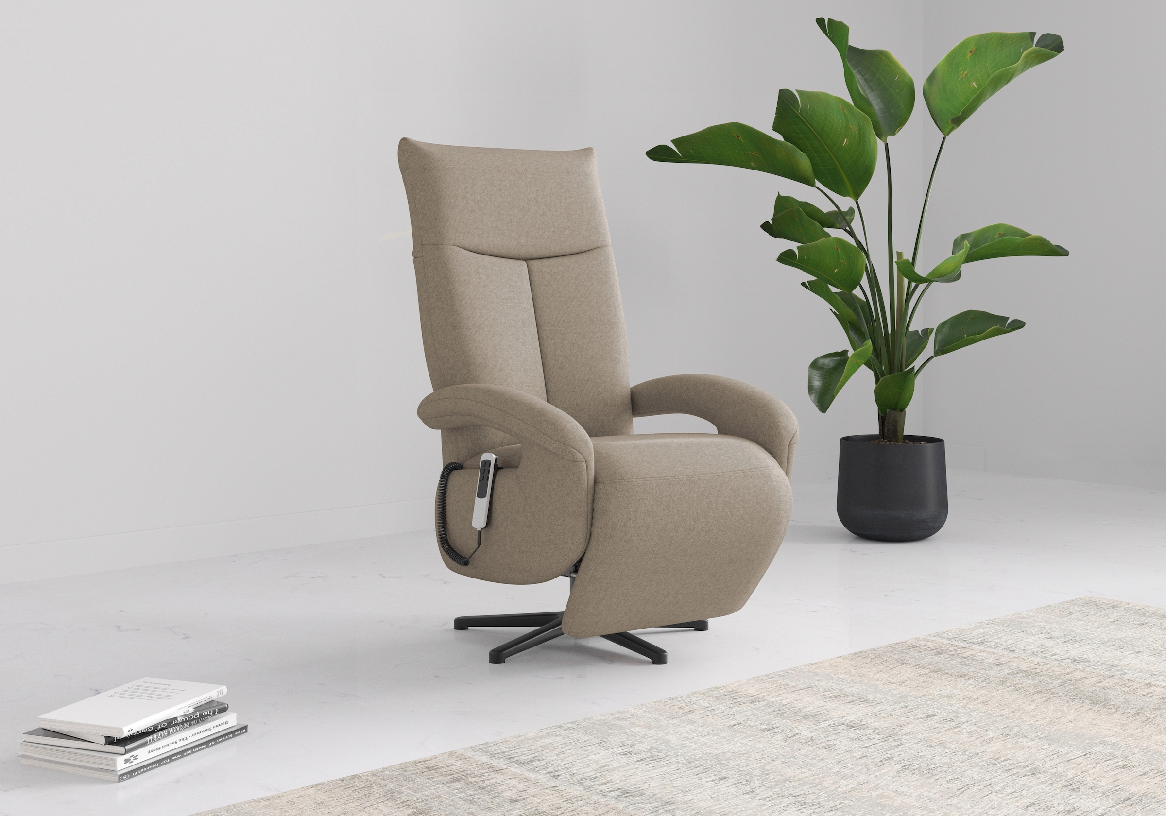 sit&more TV-Sessel »Zoe«, wahlweise manuell oder elektrischer Funktion mit günstig online kaufen