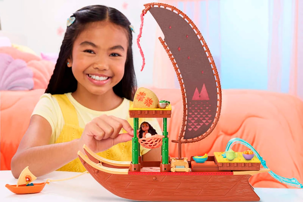 Mattel® Spielwelt »Disney Vaiana 2 Vaianas Abenteuerkanu«