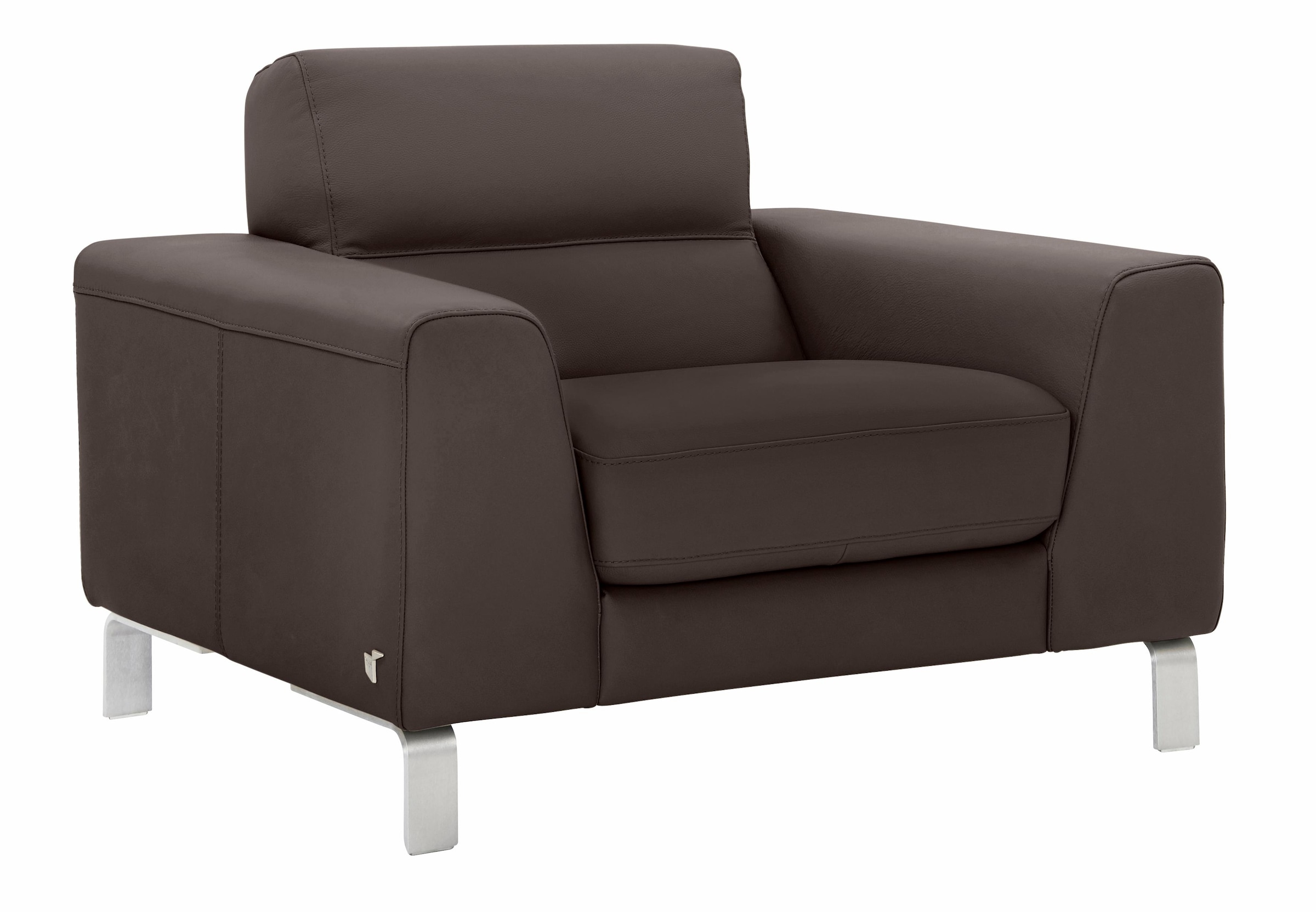 CALIA ITALIA Sessel »Simon Loungesessel, Designsessel, sehr bequem«, in zwe günstig online kaufen