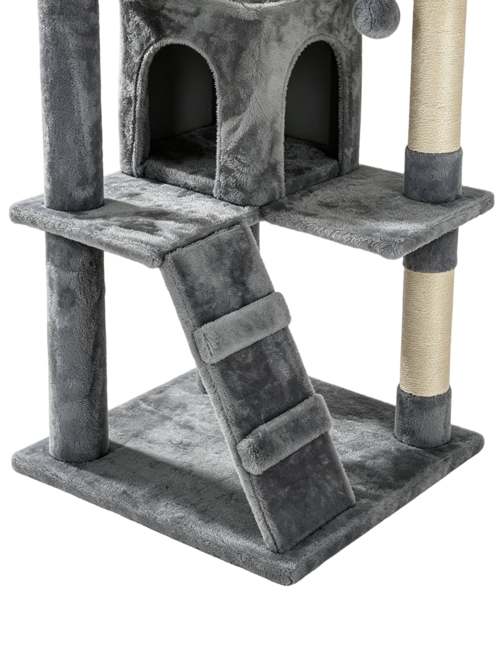 OTTO home Kratzbaum »Stubentiger« 156 cm hoch stabile Spanplatte, robuster Sisal und kuscheliger Plüsch
