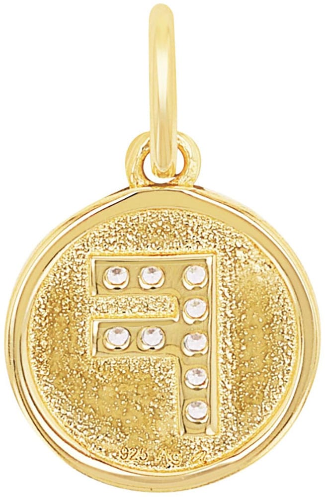 Amor Buchstabenanhänger »A-Z« ()  mit Zirkonia (synth.)