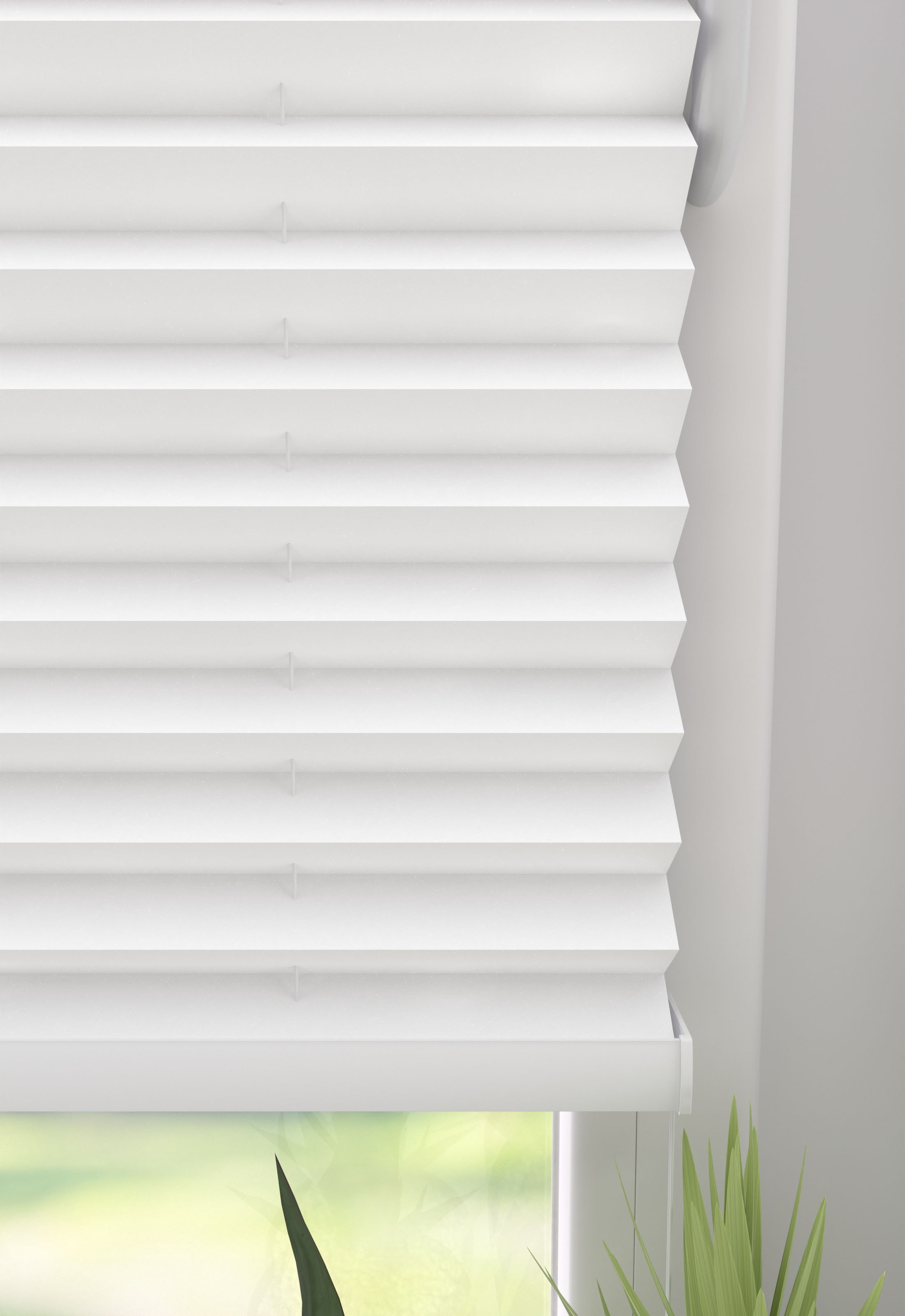 my home Plissee »Marei Thermo«, verdunkelnd, Perlreflex-beschichtet-energiesparend, ohne Bohren, verspannt, Befestigung mit Klemmträgern, Easyfix, Rückseite mit Beschichtung