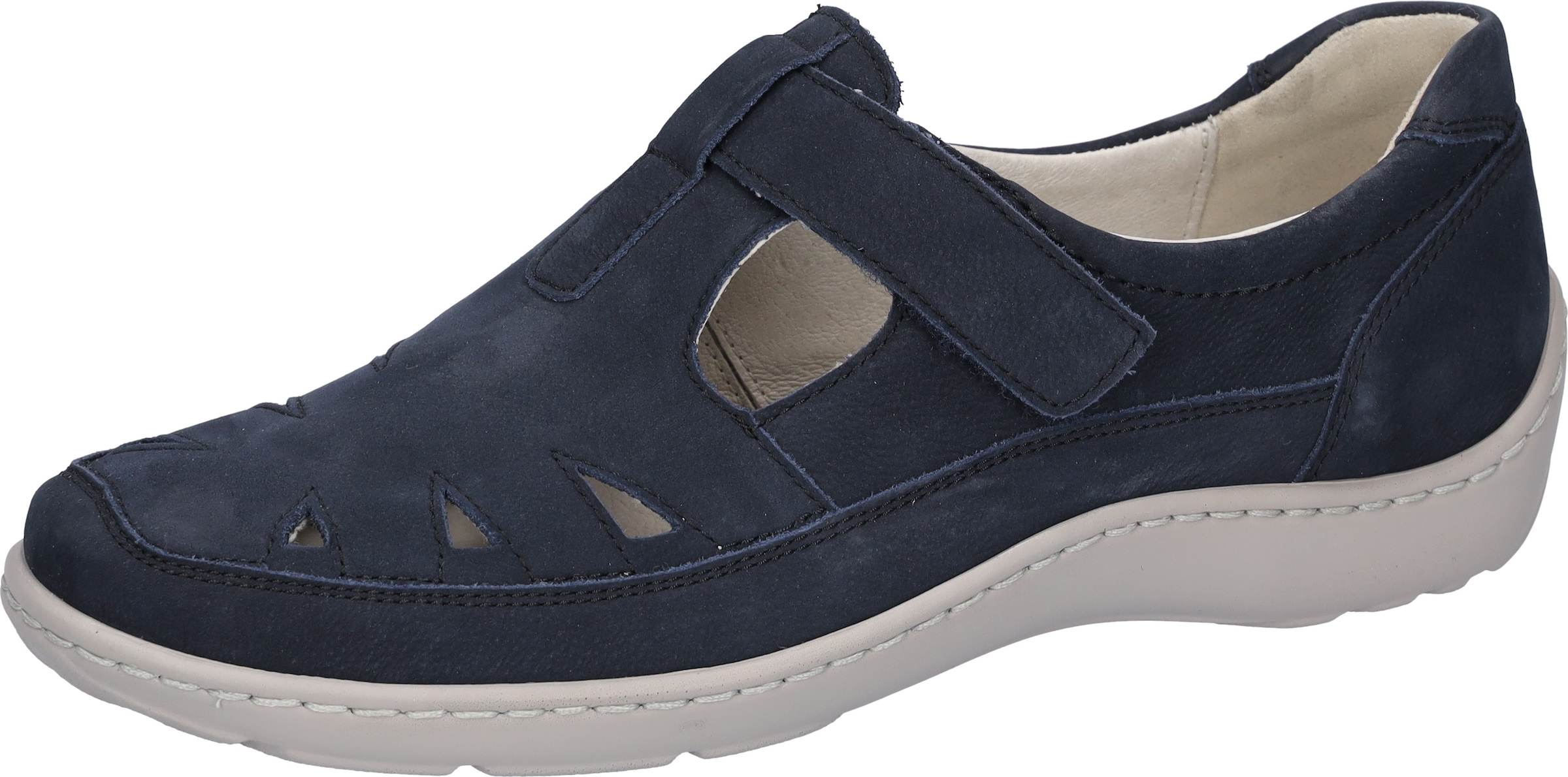 Waldläufer Klettschuh »HENNI«  Halbschuh, Bequemschuh in Komfortweite H (= sehr weit)