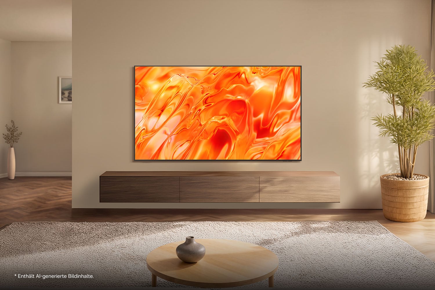 Samsung QLED-Fernseher »GQ50QN70HAU« 125 cm/50 ″ Smart-TV Real QLED, Quantum-Mini-LEDs, Gaming Hub mit 144 Hz, Adaptive Sound+