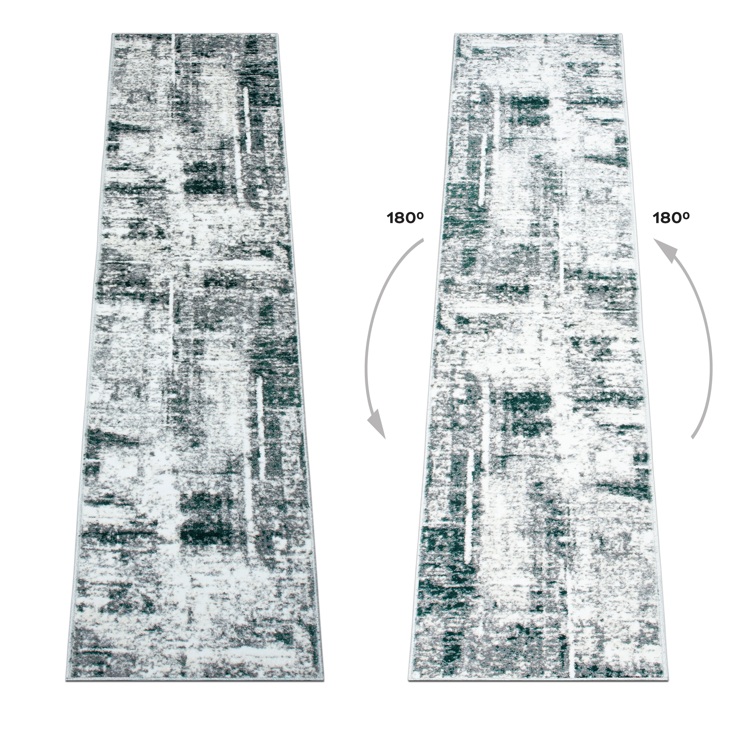 OTTO home Läufer »Salsa« rechteckig 9 mm Höhe mit besonders weichem Flor, Kurzflor, im Vintage-Look, dichte Qualität