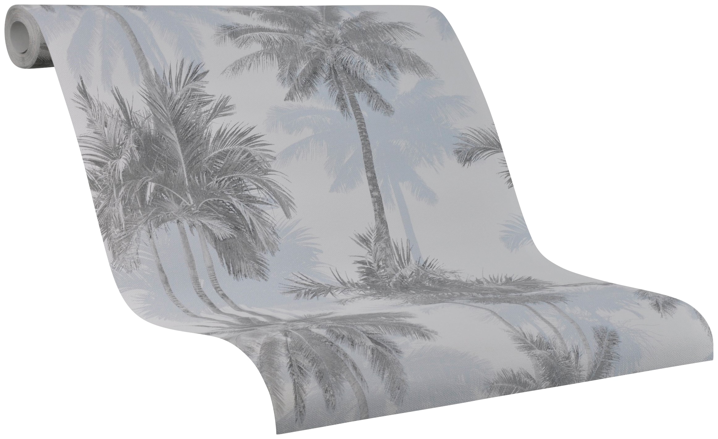 Marburg Vliestapete Holz | Wald Palmen, moderne Tapete für Wohnzimmer Schlafzimmer Küche