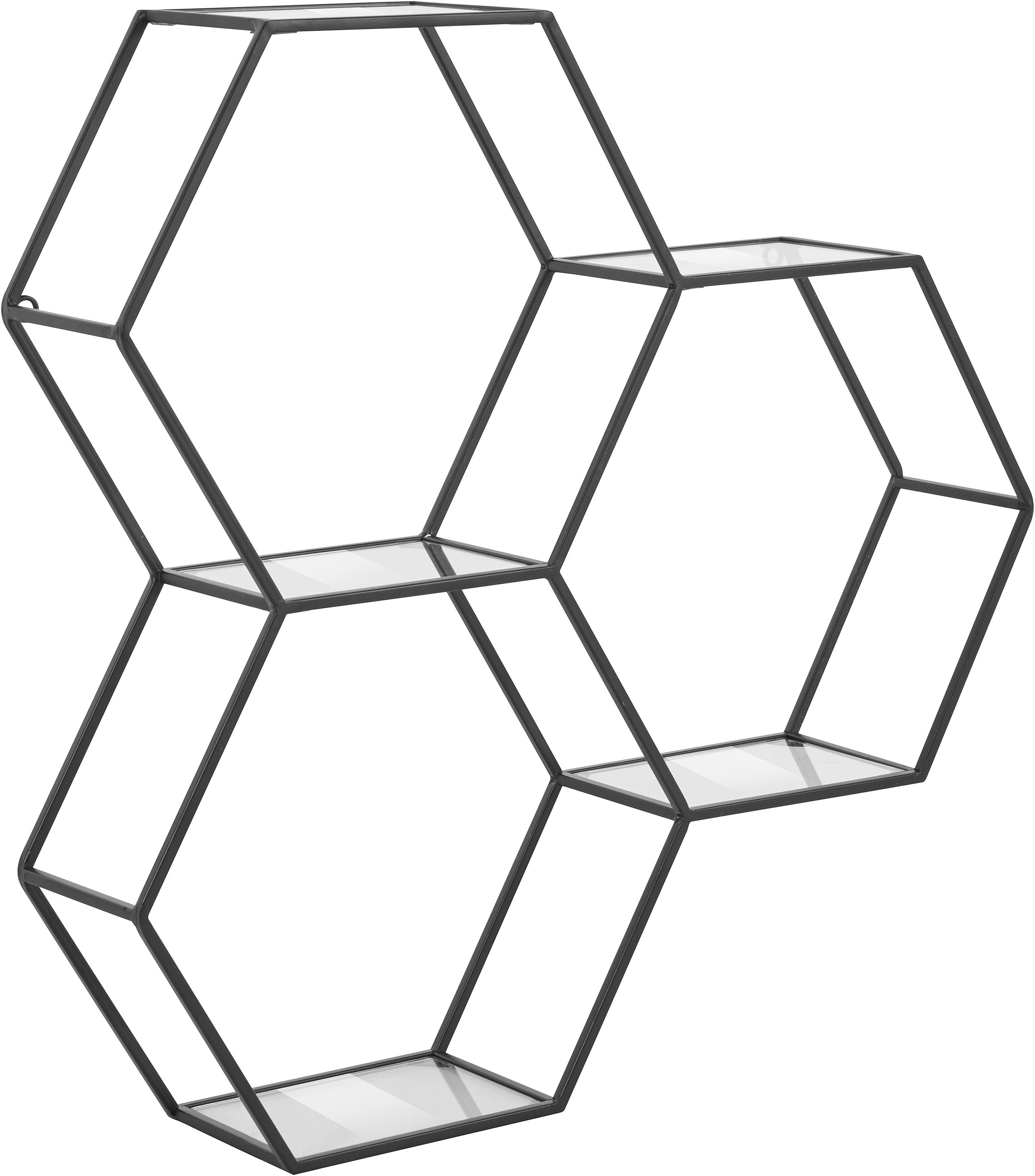 Leonique Deko-Wandregal »Lenia« Elegant, Schwarz günstig online kaufen