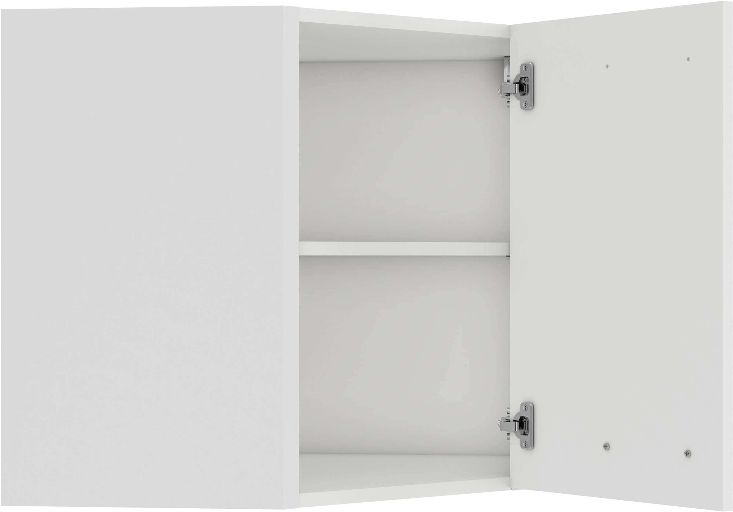OPTIFIT Eckhängeschrank »Bella«, Breite 60 x 60 cm, Türanschlag wechselbar