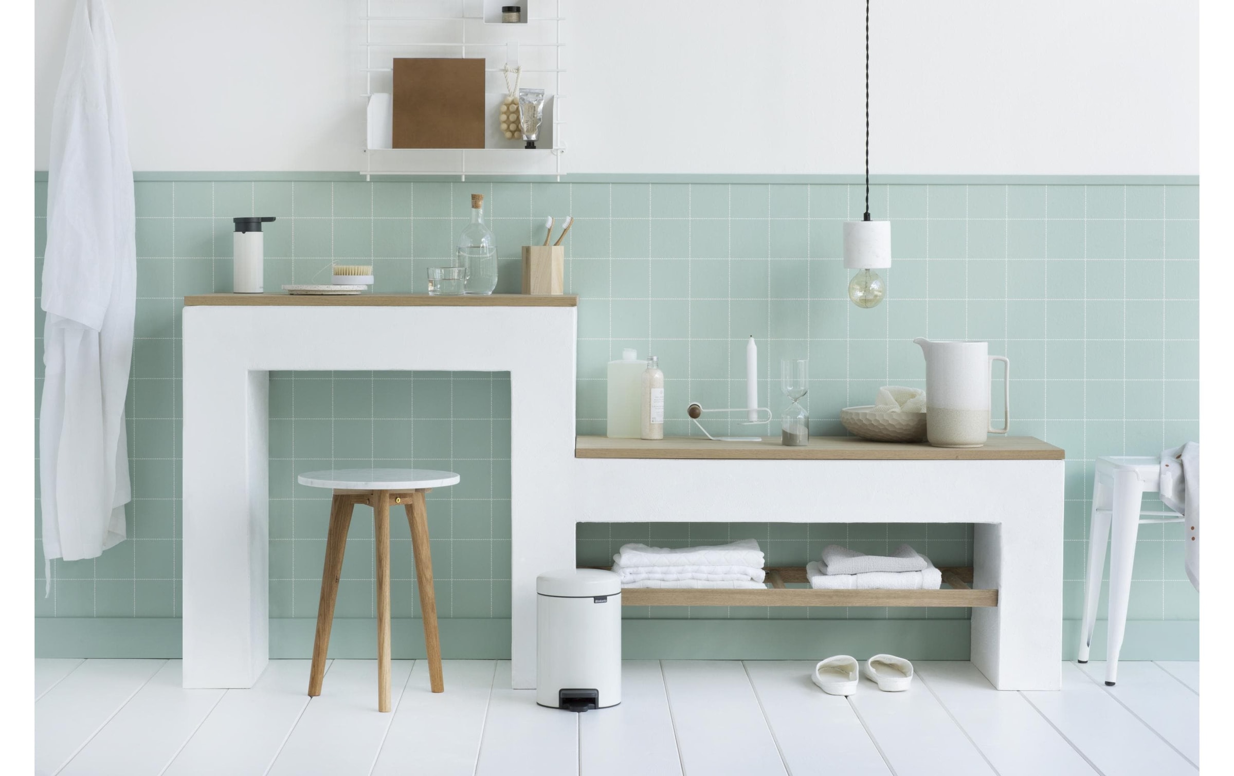 Brabantia Kosmetikeimer »NewIcon 3 l, White« 1 Behälter