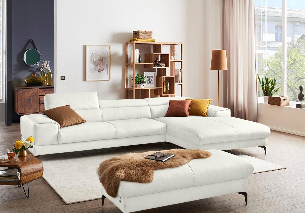 W.SCHILLIG Ecksofa »piedroo, Designsofa mit tollem Sitzkomfort, bequem und günstig online kaufen
