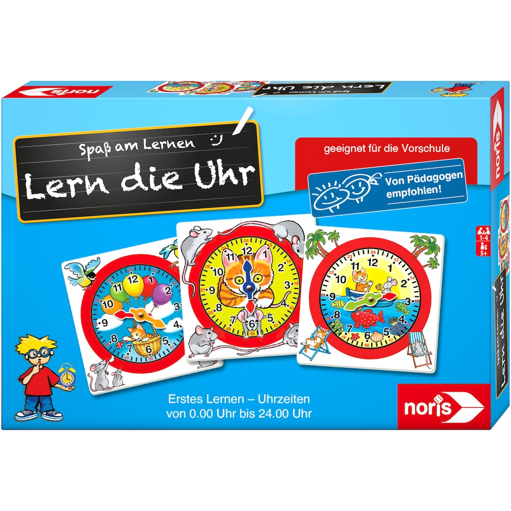 Noris Spiel »Lern die Uhr«