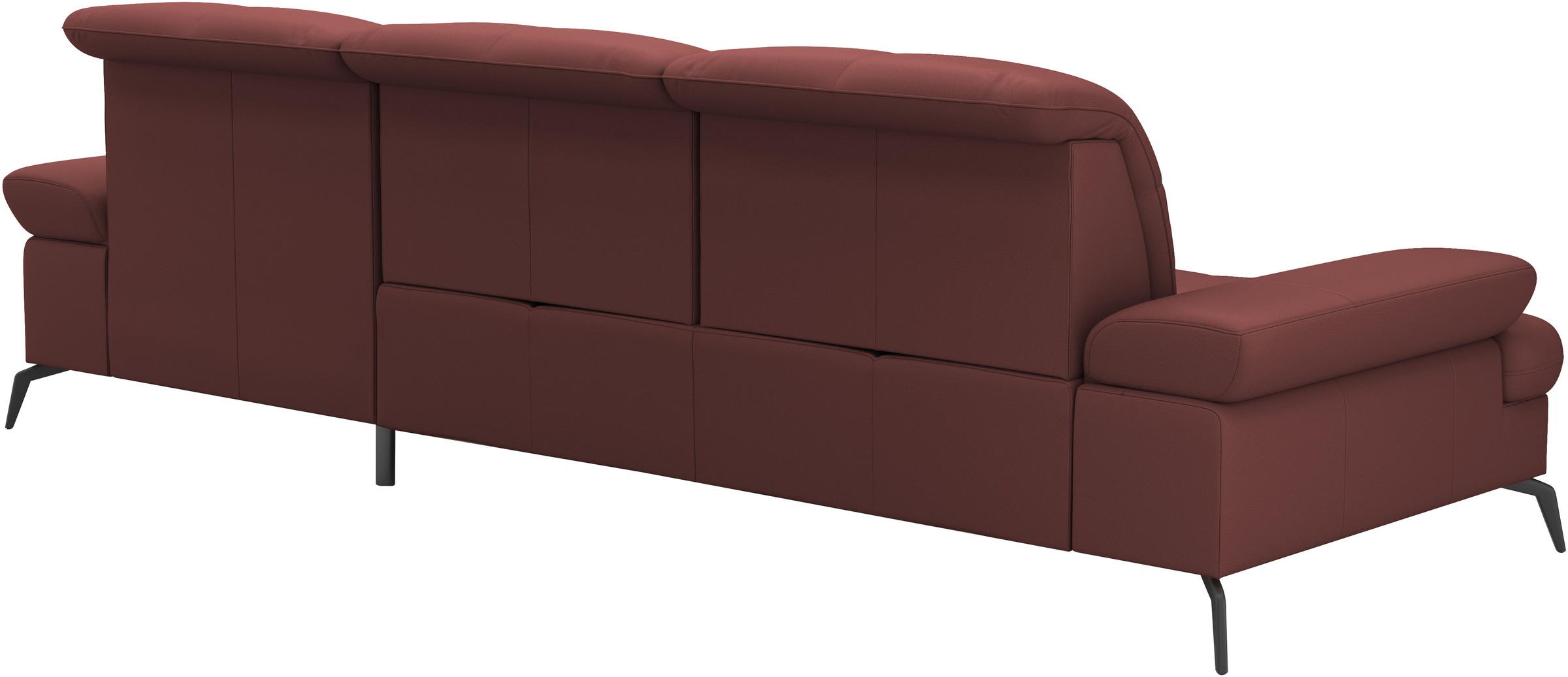 sit&more Ecksofa »Amica, L-Form, inkl. Sitztiefenverstellung & Armteilverstellung«, wahlweise mit Bettfunktion, Bettkasten und Kopfteilverstellung