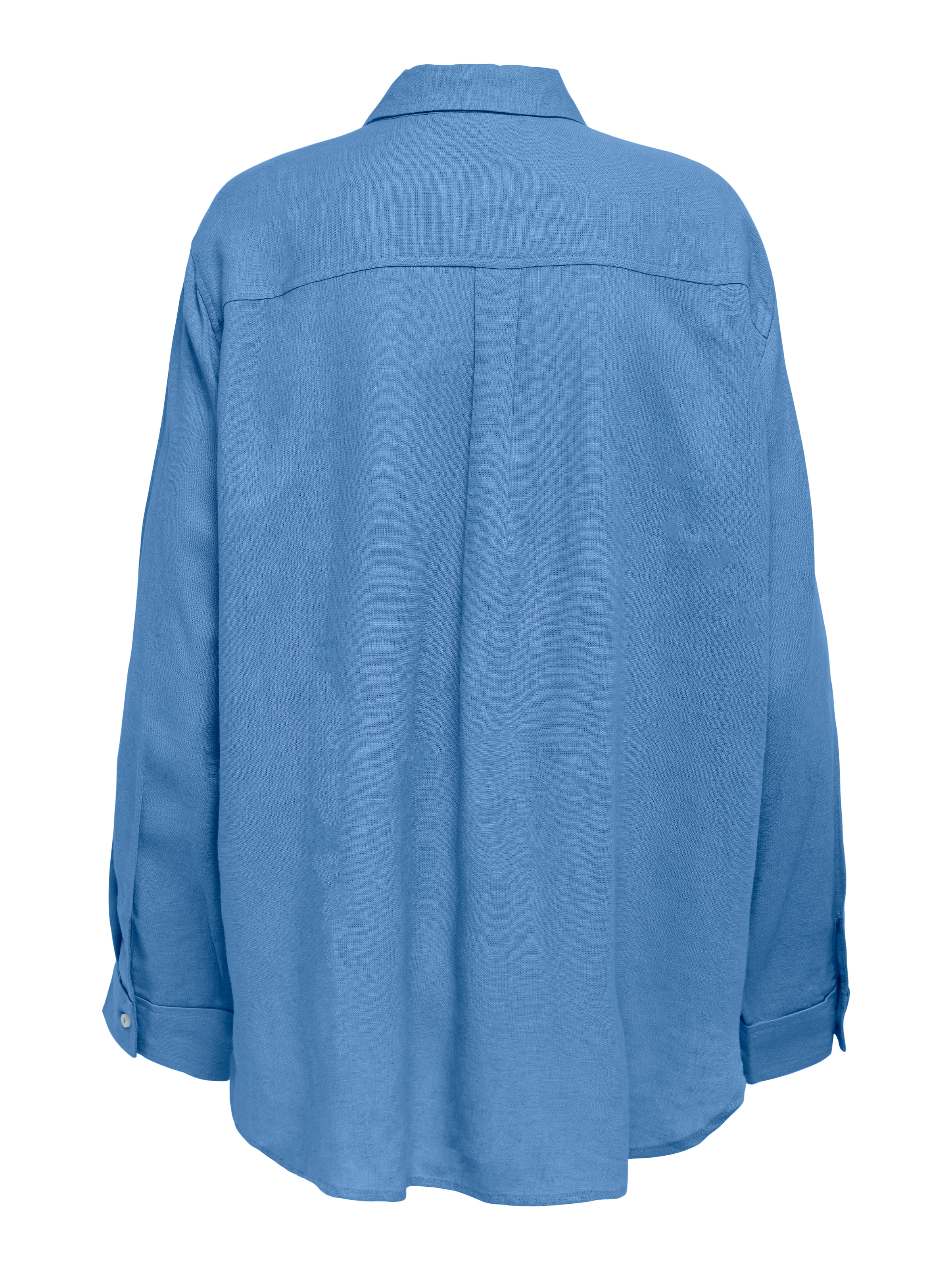 ONLY Longbluse »ONLTOKYO L/S LINEN BLEND SHIRT«, mit Leinen