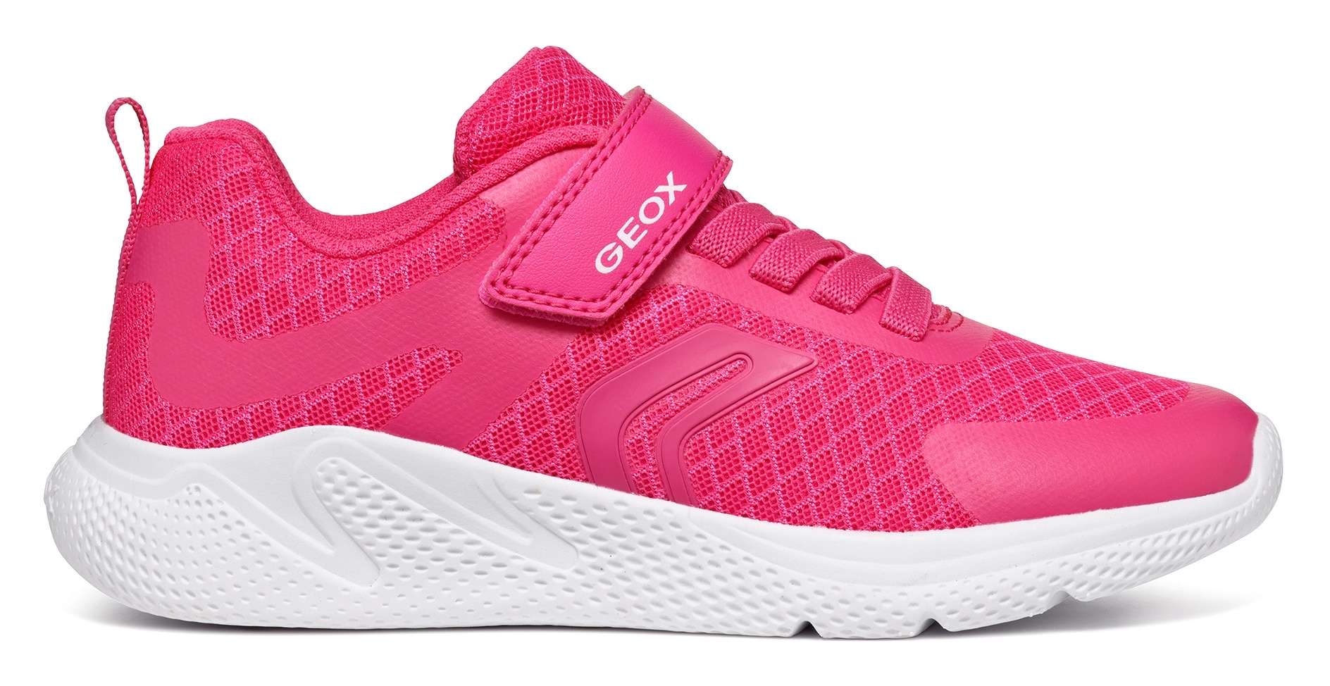 Geox Sneaker »J SPRINTYE GIRL«, Freizeitschuh, Schlupfschuh mit Klettverschluss