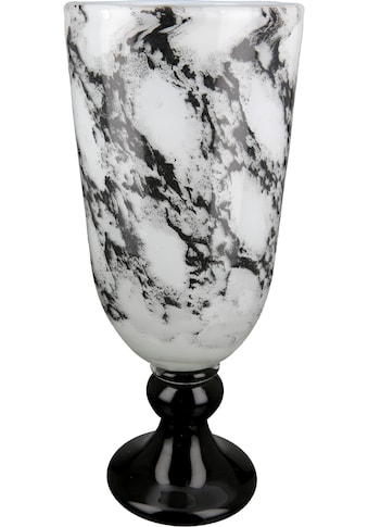 Tischvase »Pokal Vase Trophy, mit Marmorfinish«, (1 St.)