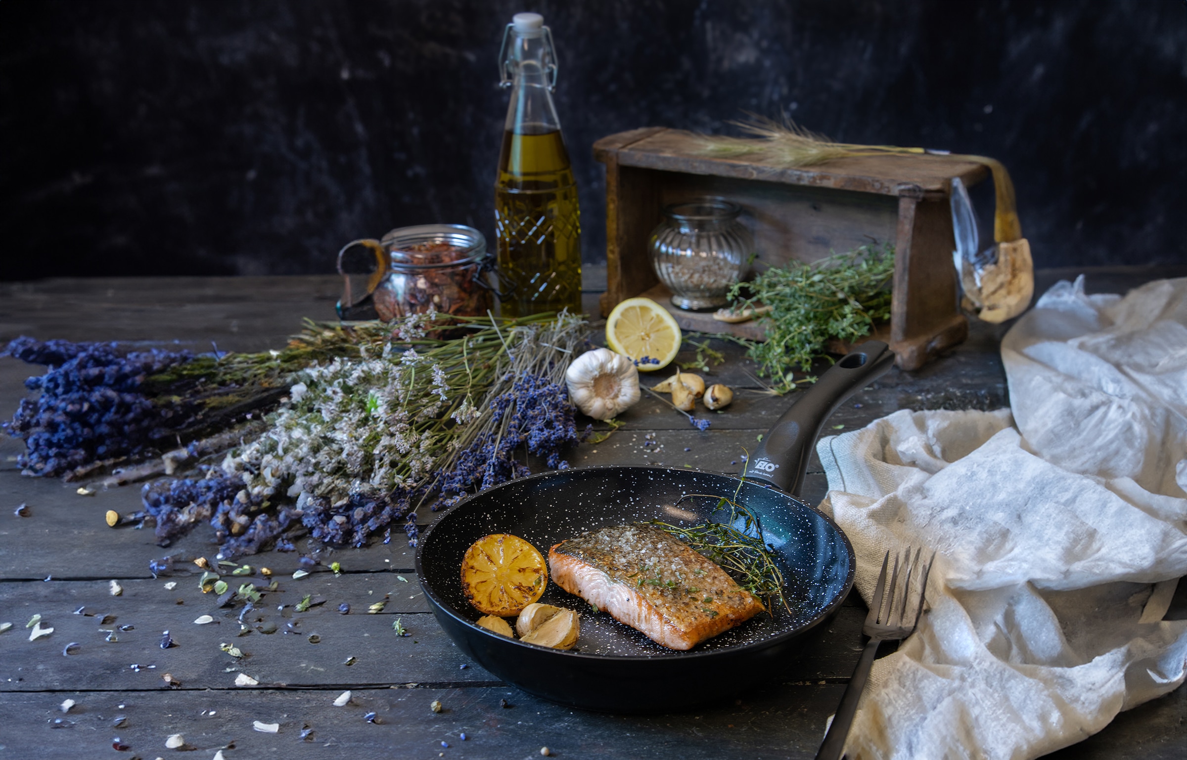 Elo Bratpfanne »Belugo, Pfanne 32 cm mit Gegengriff« Aluminium 1 Stk. tlg. mit Gegengriff