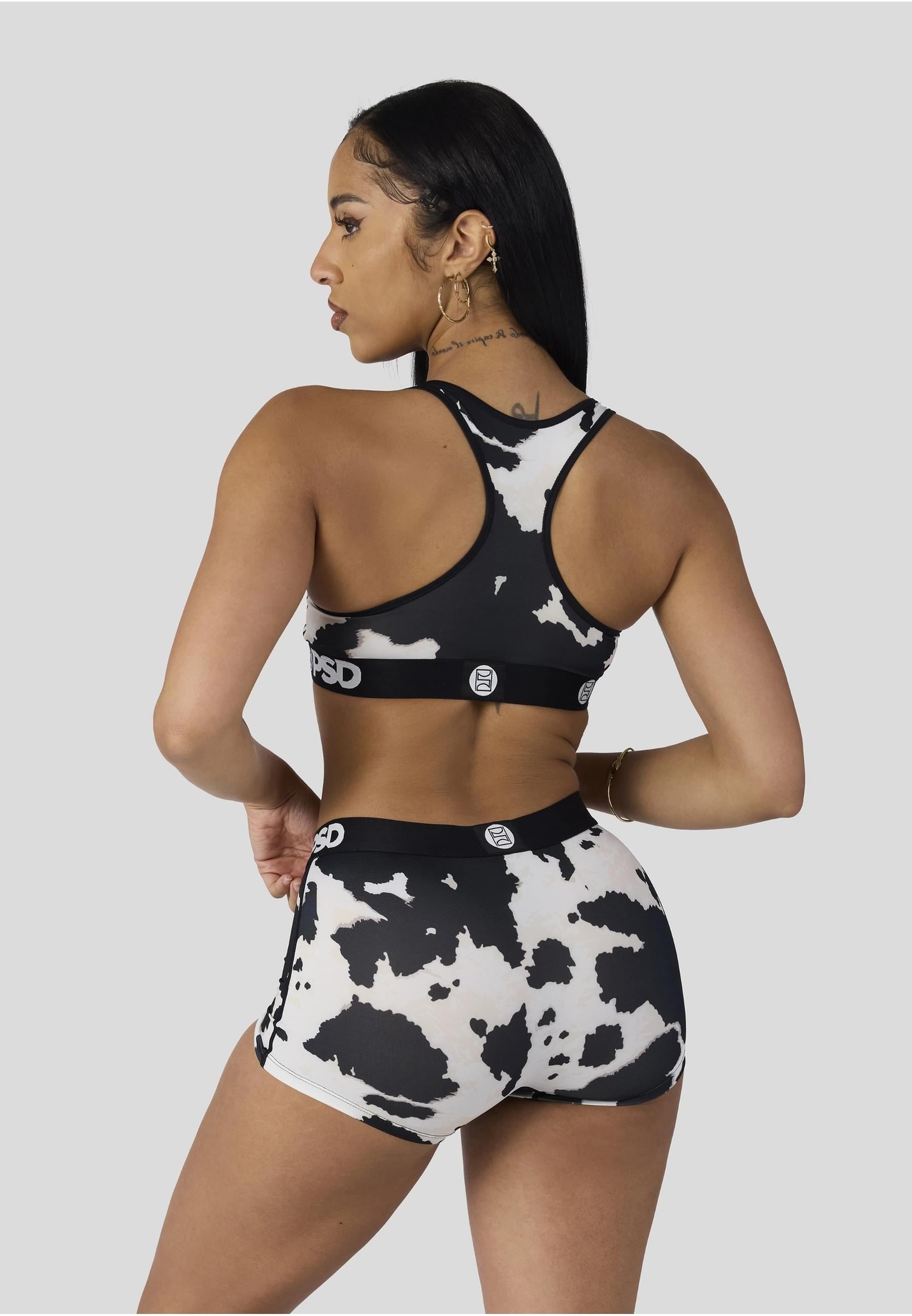 PSD Sport-BH »PSD GIRL SPORTS BRA COW DESIGN«