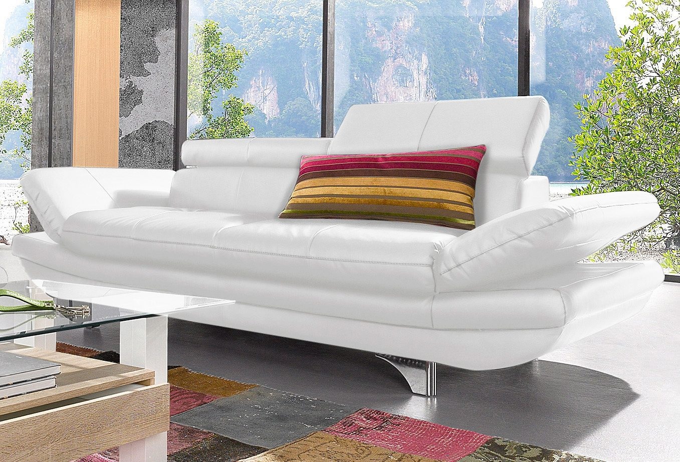 COTTA 2-Sitzer »Enterprise«, Big-Sofa, mit Armteilverstellung & Kopfteilver günstig online kaufen