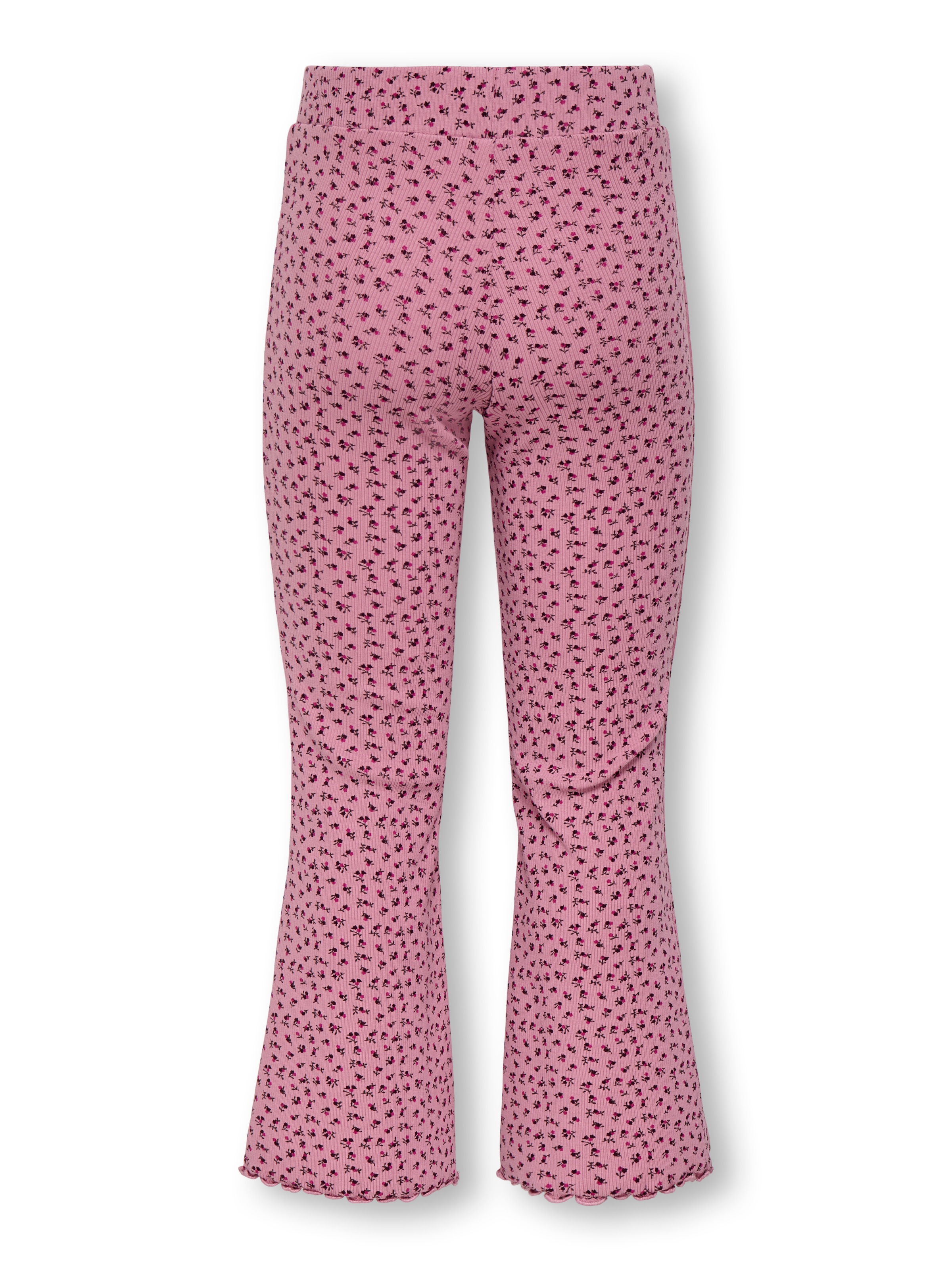 KIDS ONLY Leggings »KMGTRINNY LIFE AOP FLARED LEGGINS VD JRS«  Baumwollmischung, figurbetont