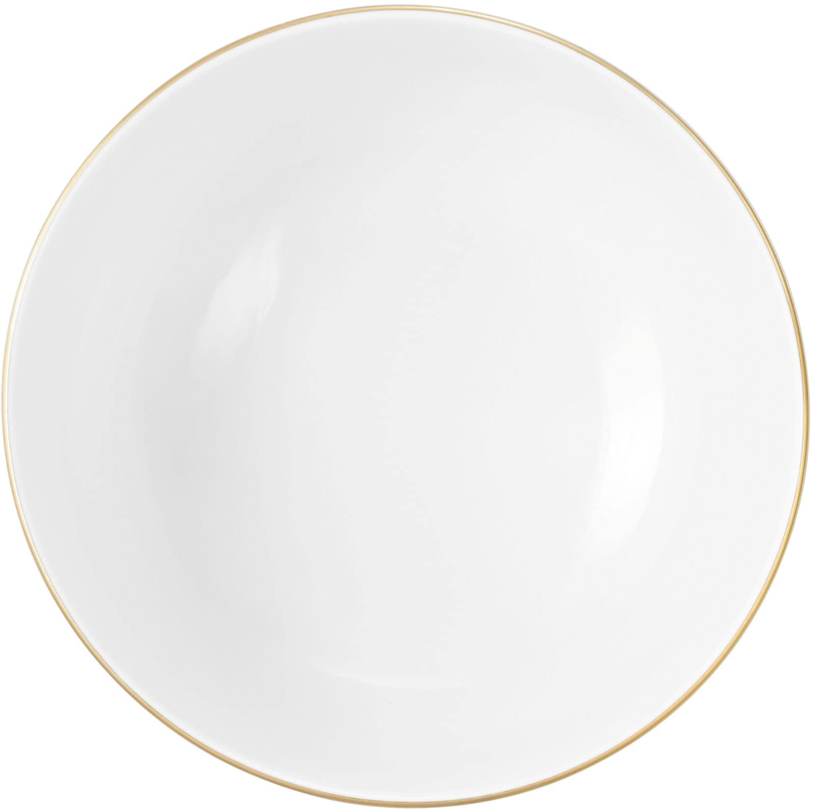 Seltmann Weiden Schüssel »Liberty - Goldrand«, 1 tlg., aus Porzellan, Foodbowl 17,5 cm