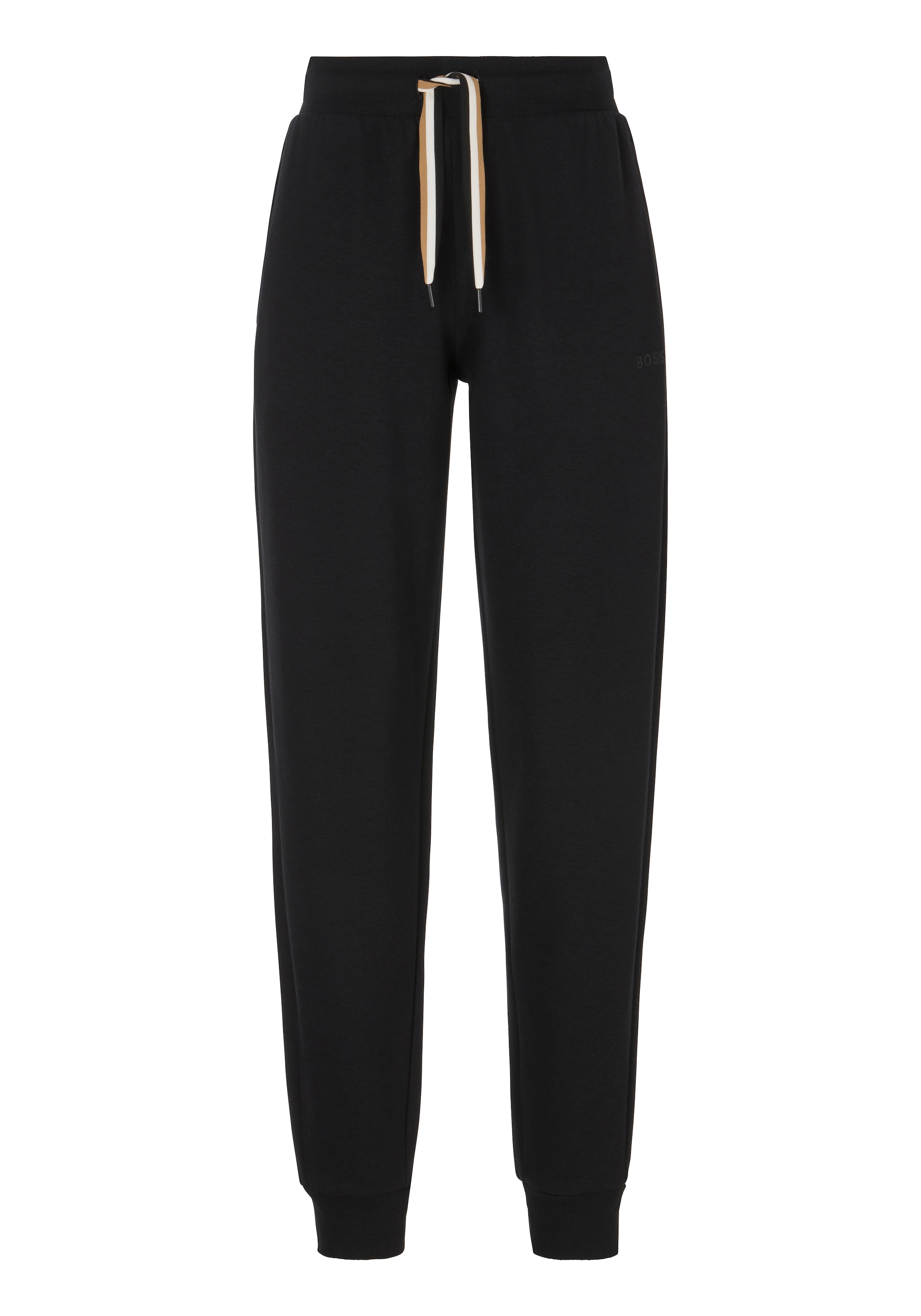 BOSS Relaxhose »CP Stripe_Pants Cuff«, mit kontrastfarbener Kordel