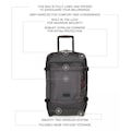 Eastpak Reisetasche »TRANVERZ S, Cnnct Accent Grey«, mit 2 Rollen, enthält recyceltes Material (Global Recycled Standard)