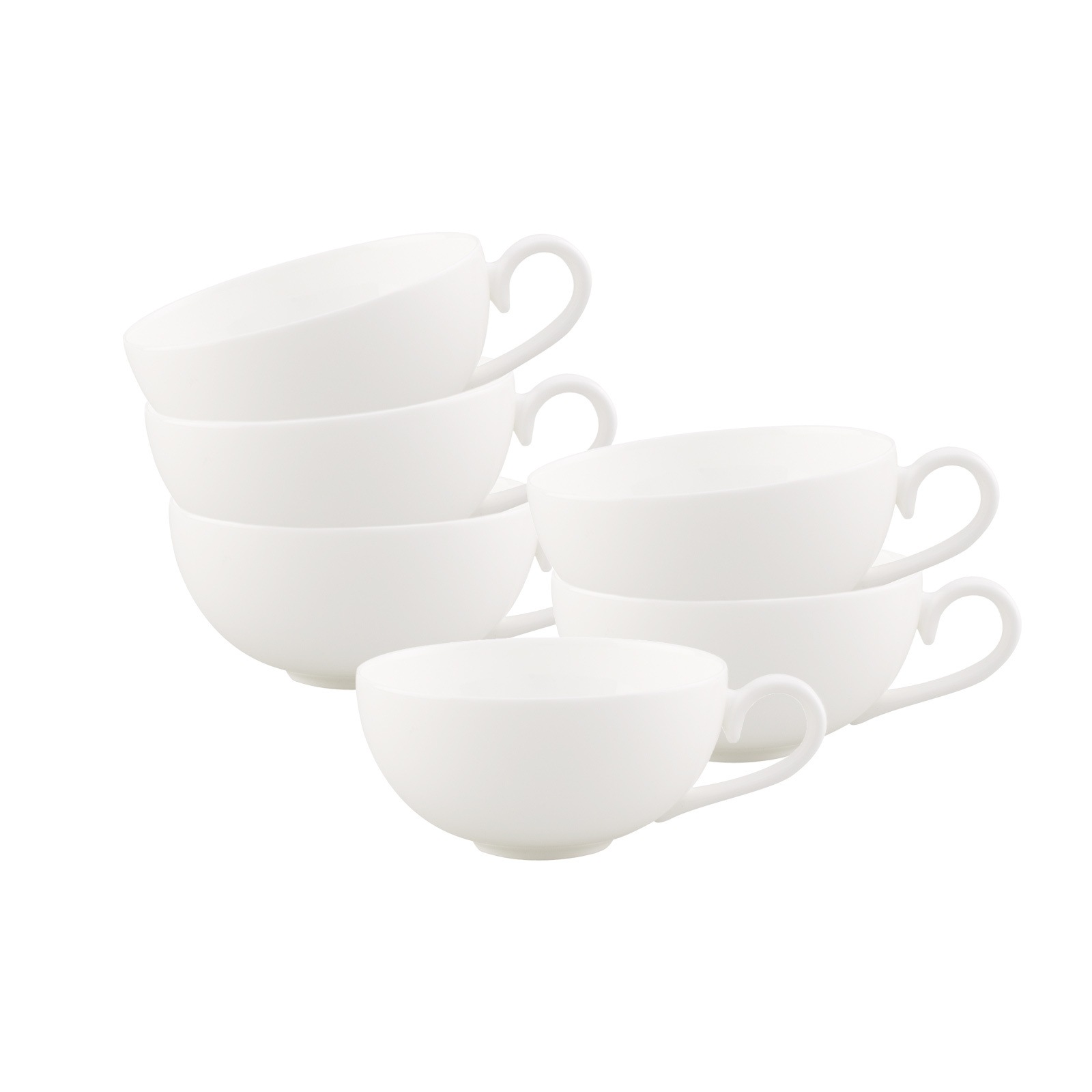 Villeroy & Boch Tasse »Teetassen Royal 120 ml 6er Set weiß« günstig online kaufen