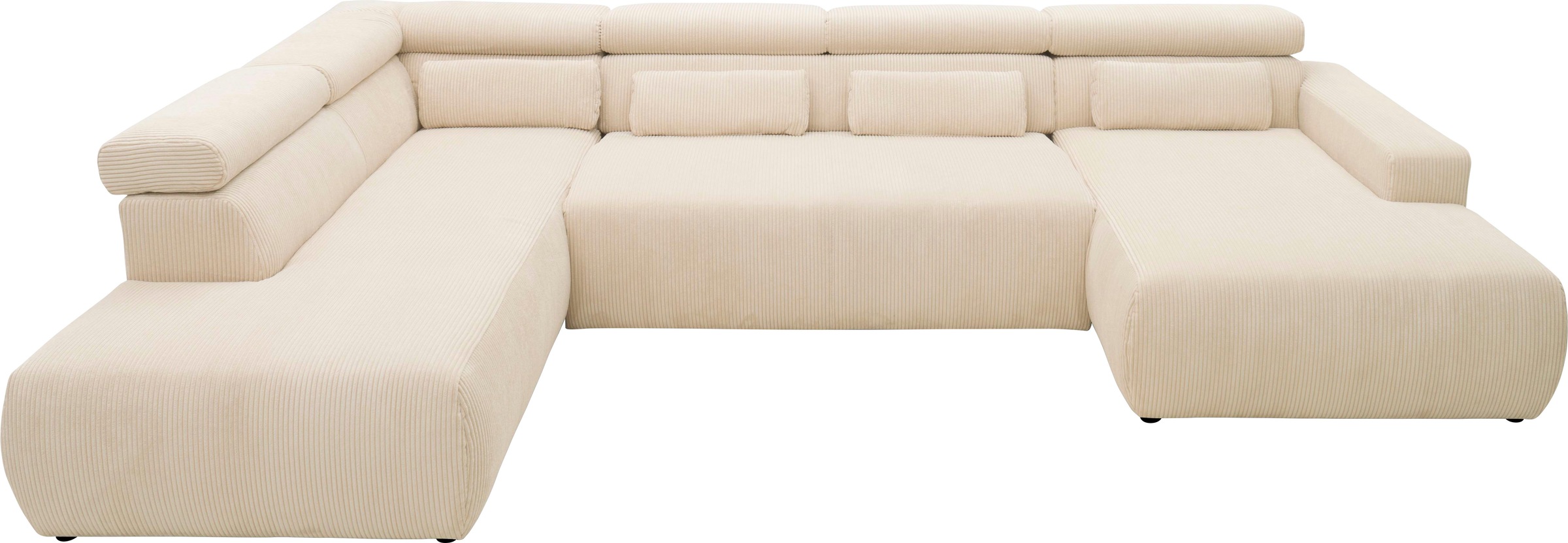 DOMO collection Wohnlandschaft »Brandon, whlw. mit Sitztiefenverstellung, w günstig online kaufen