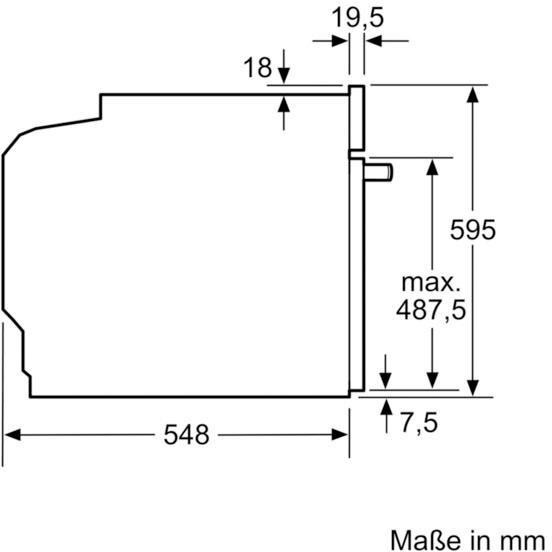 14. Bild von SIEMENS Pyrolyse Backofen »HB674GBW1«, HB674GBW1, mit Teleskopauszug nachrüstbar, Pyrolyse-Selbstreinigung, mit activClean