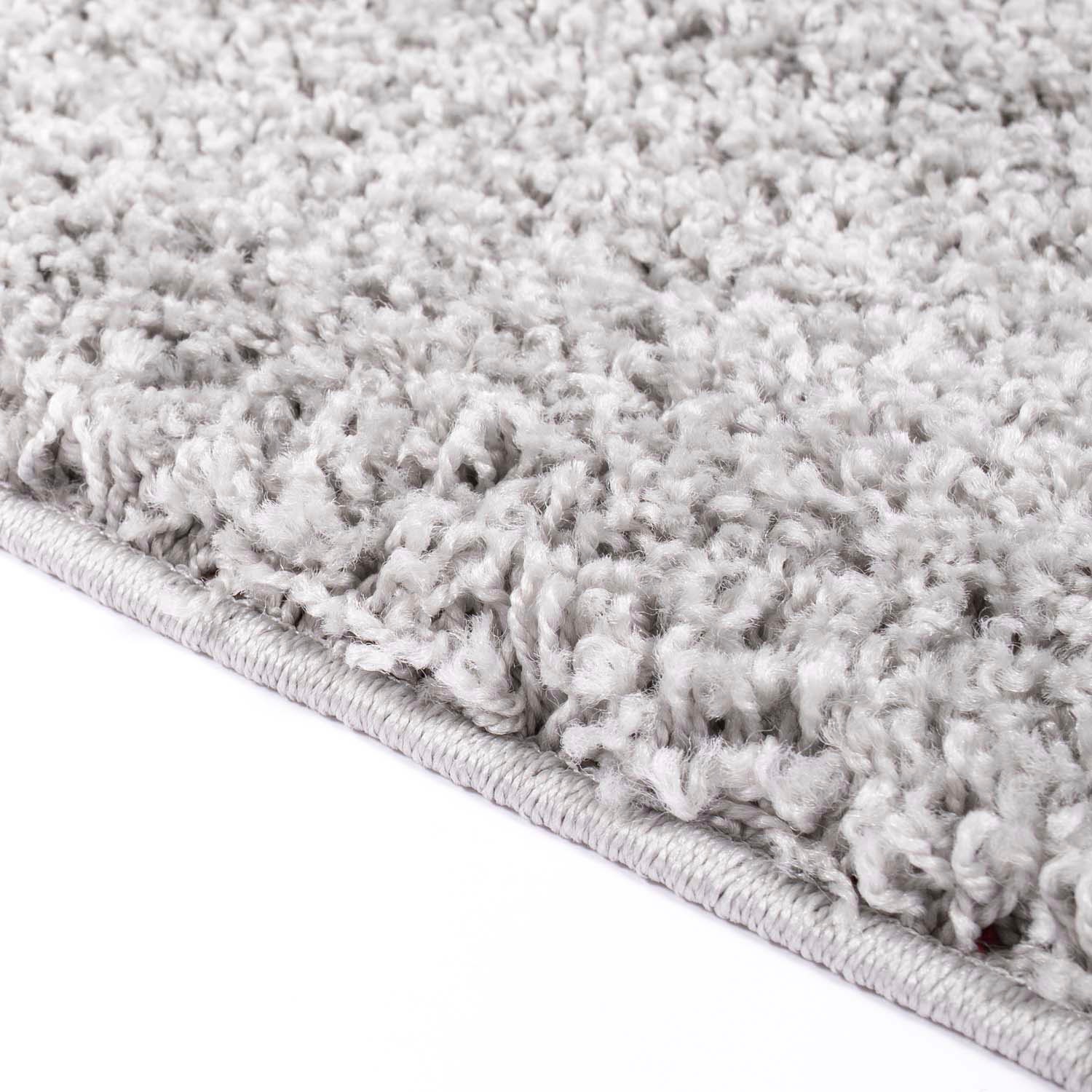Carpet City Hochflor-Teppich »Shaggi uni 500«, rechteckig, 30 mm Höhe, Läufer, Shaggy, Uni, Langflor, weich, Wohnzimmer, Schlafzimmer, Kinder