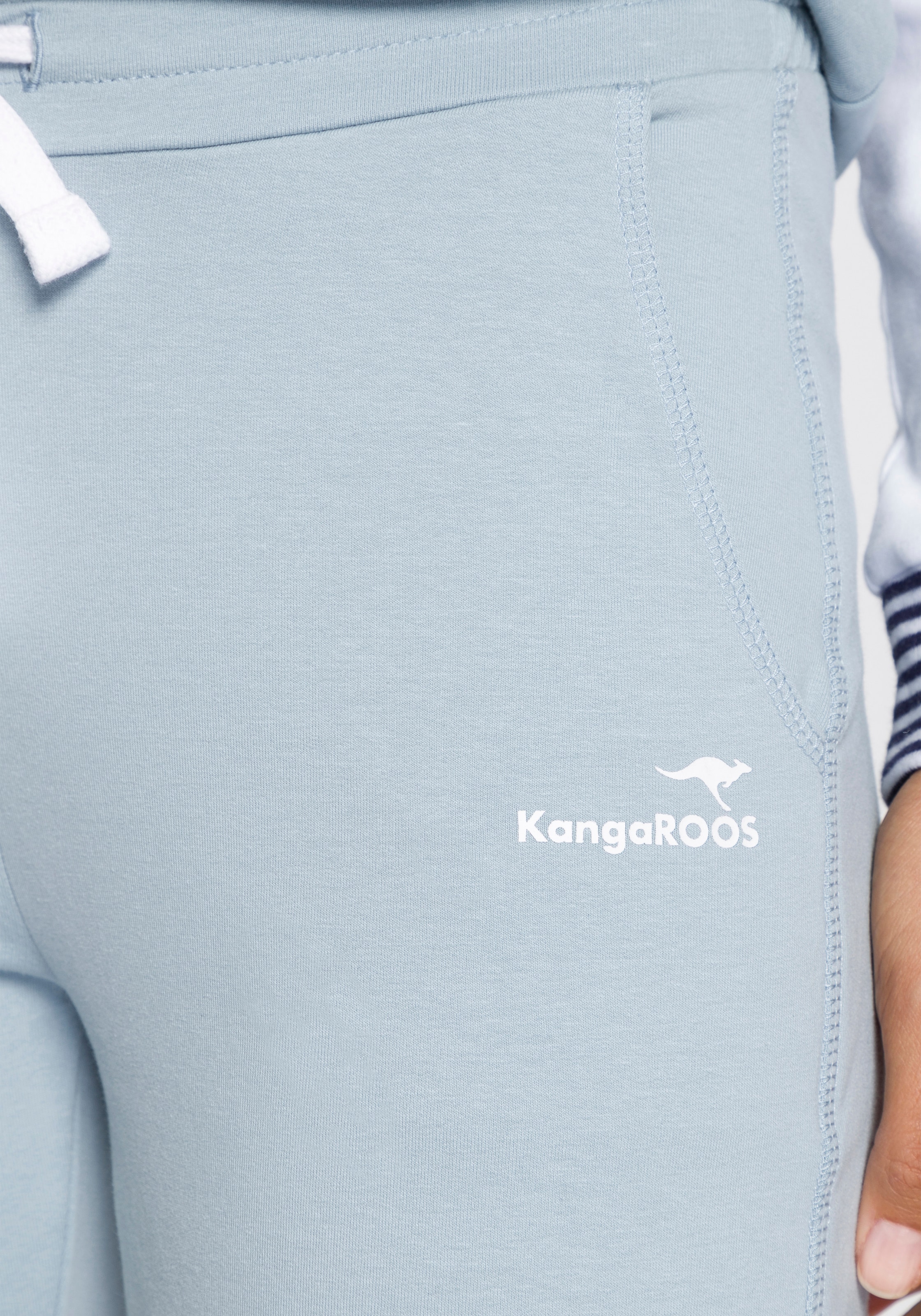 KangaROOS Jogginghose, in 7/8-Länge mit Logo-Druck