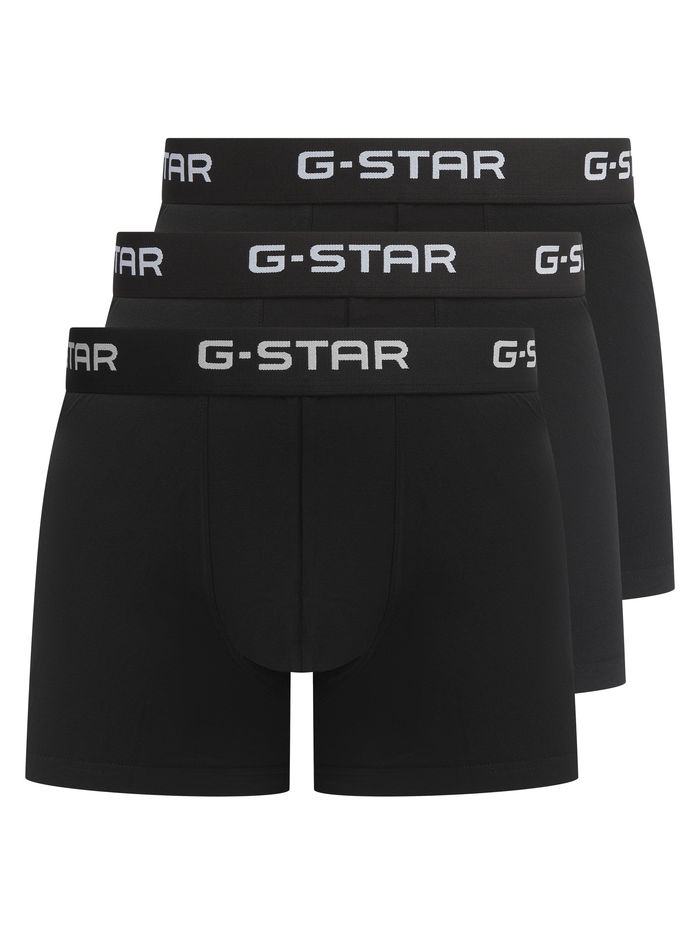 G-STAR Boxershorts »ASH, 3 PACK TRUNKS« Packung, 3 Stk. mit Logo-Bund