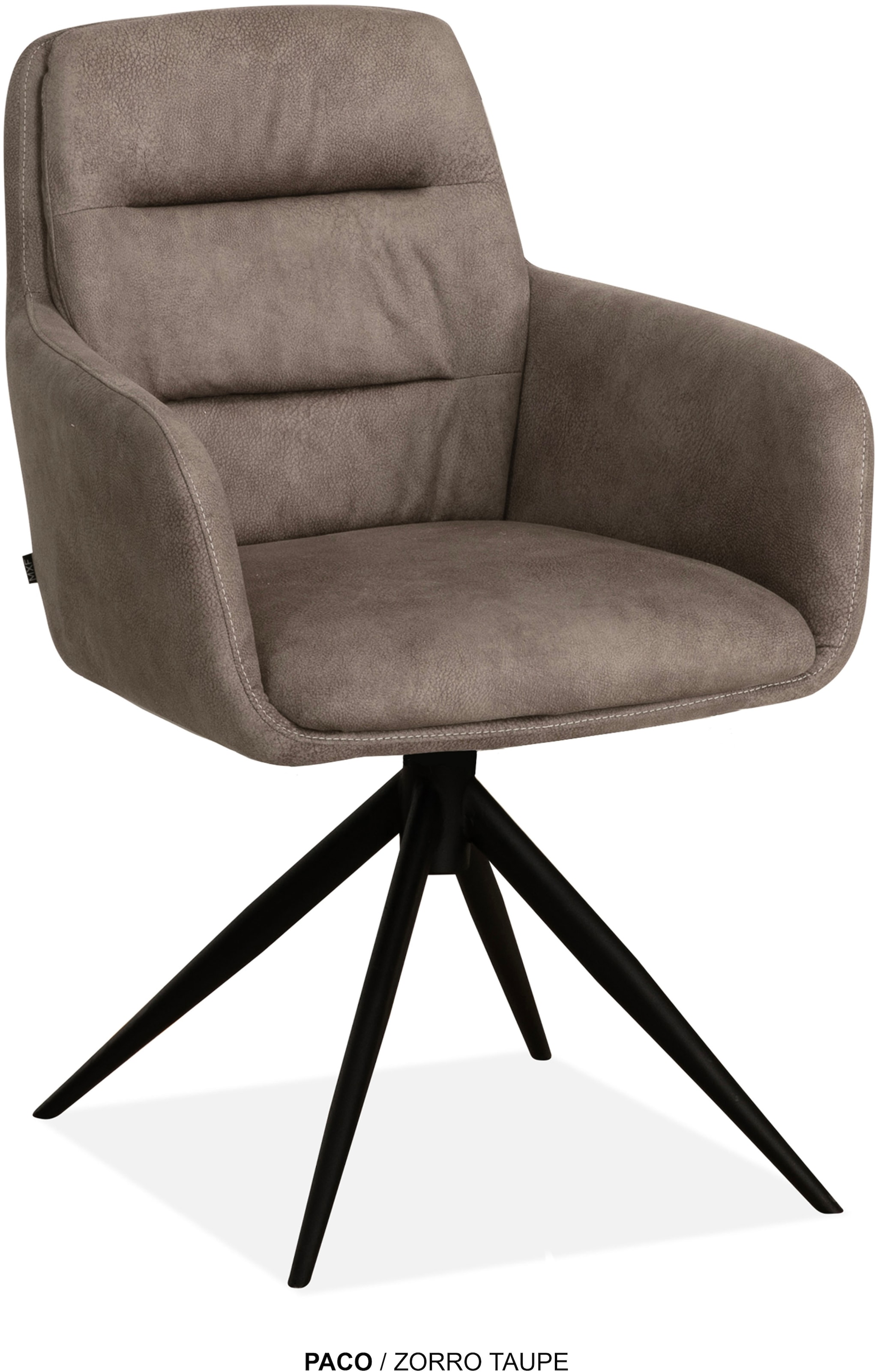 OMG Design Esszimmerstuhl »Paco« (Set) 2 Stk.Drehstuhl mit auto-return, Arm günstig online kaufen