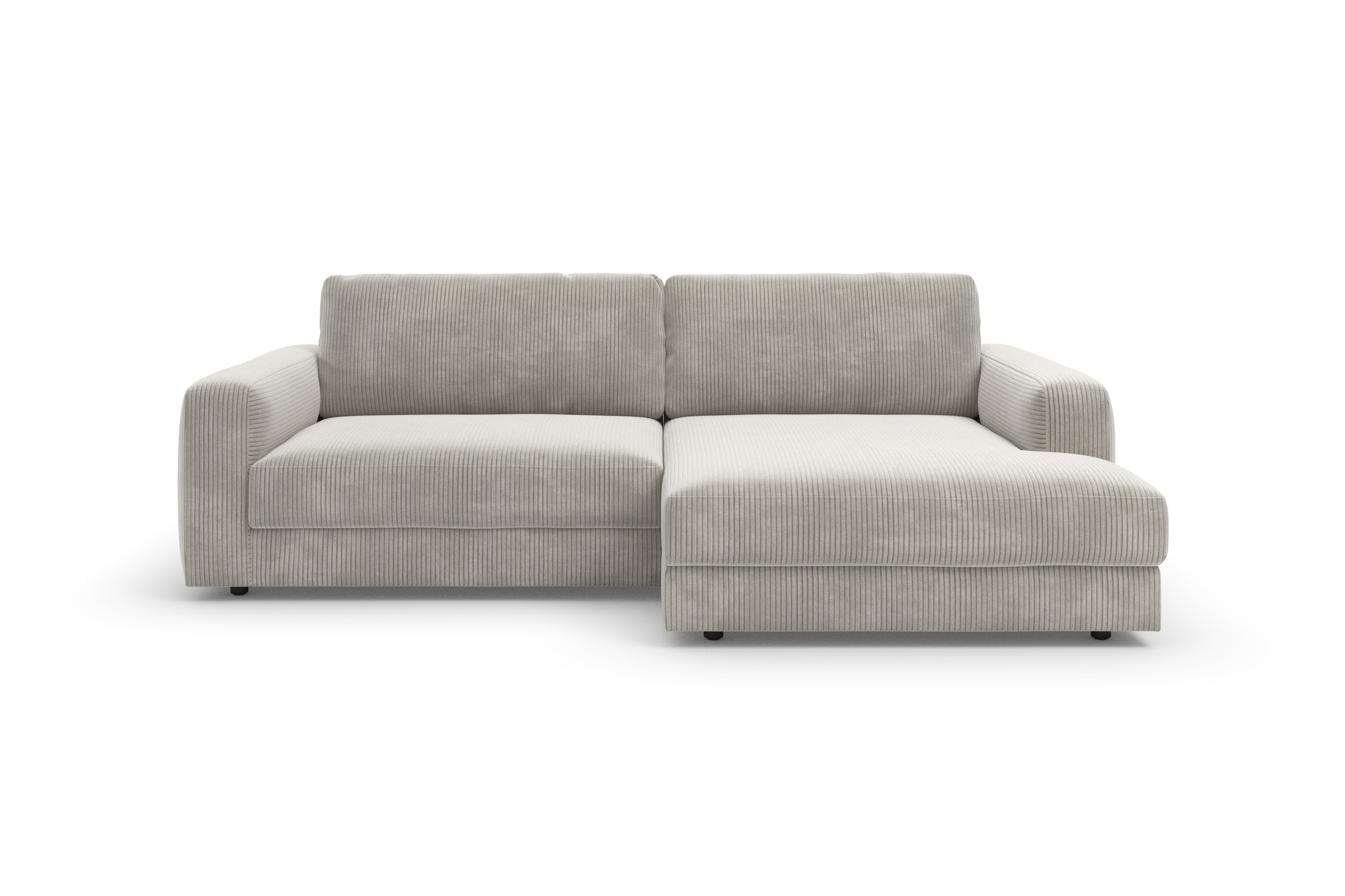 TRENDMANUFAKTUR Ecksofa »Bourbon« mit extra hohem Sitzkomfort, auch in Cord günstig online kaufen