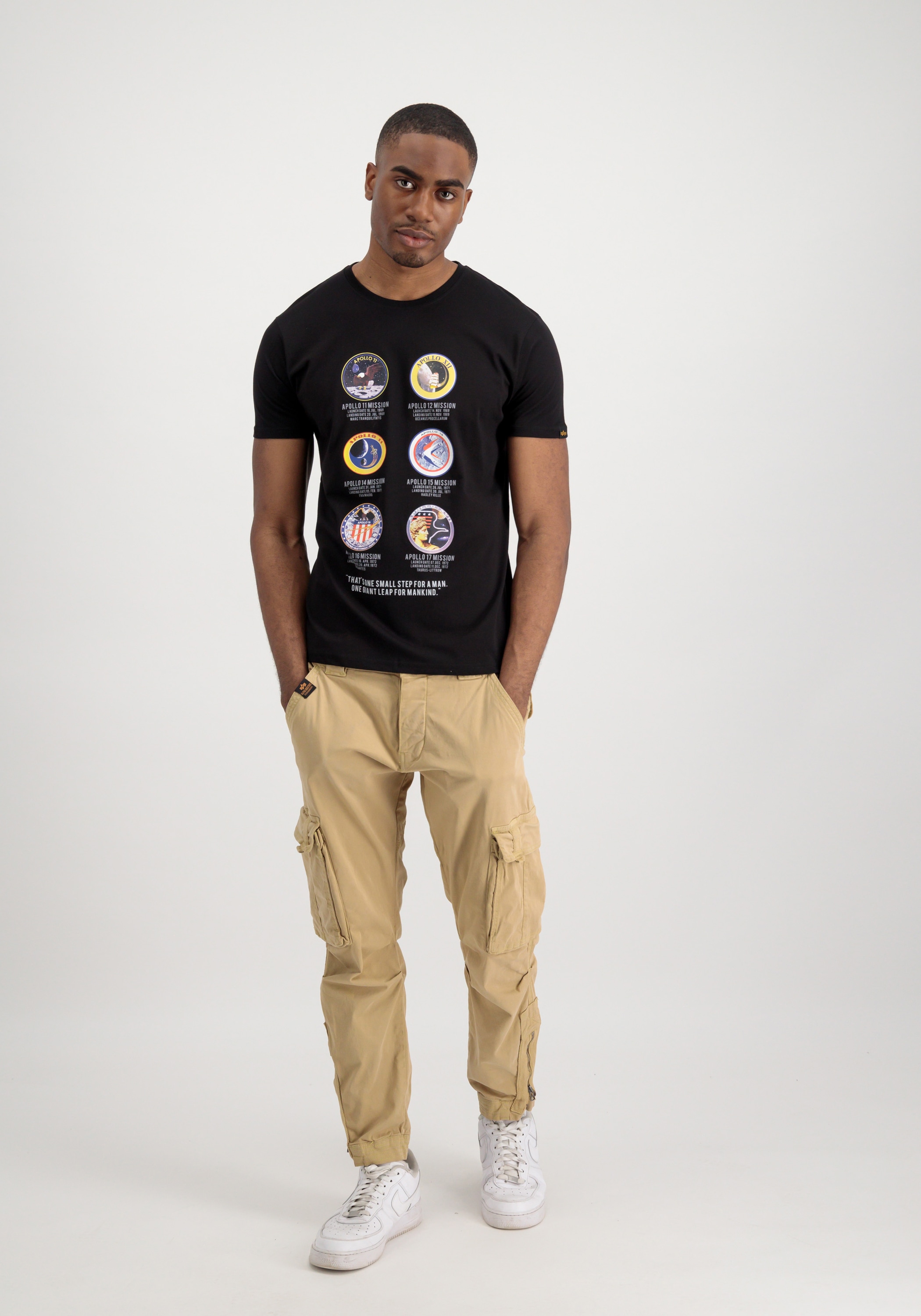 Alpha Industries T-Shirt »Alpha Industries Men - T-Shirts Apollo Mission T-Shirt«