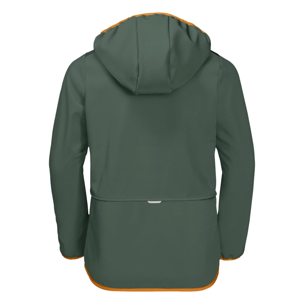 Jack Wolfskin Softshelljacke »FOURWINDS JACKET KIDS«, mit Kapuze