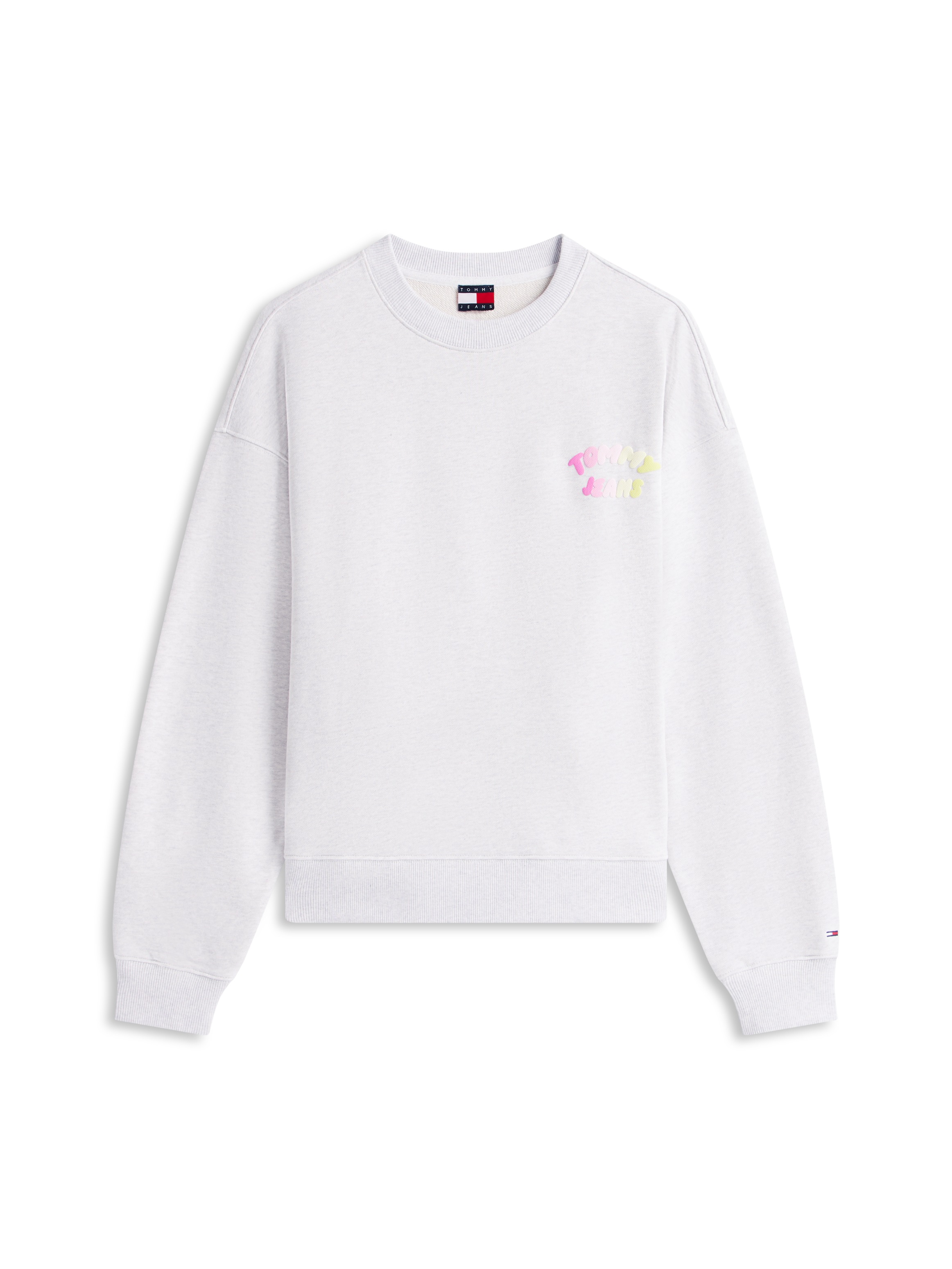 Tommy Jeans Sweatshirt »TJW BXY COLOR BUBBLE CREW EXT«, mit Backprint, Rundhals, Boxy Fit
