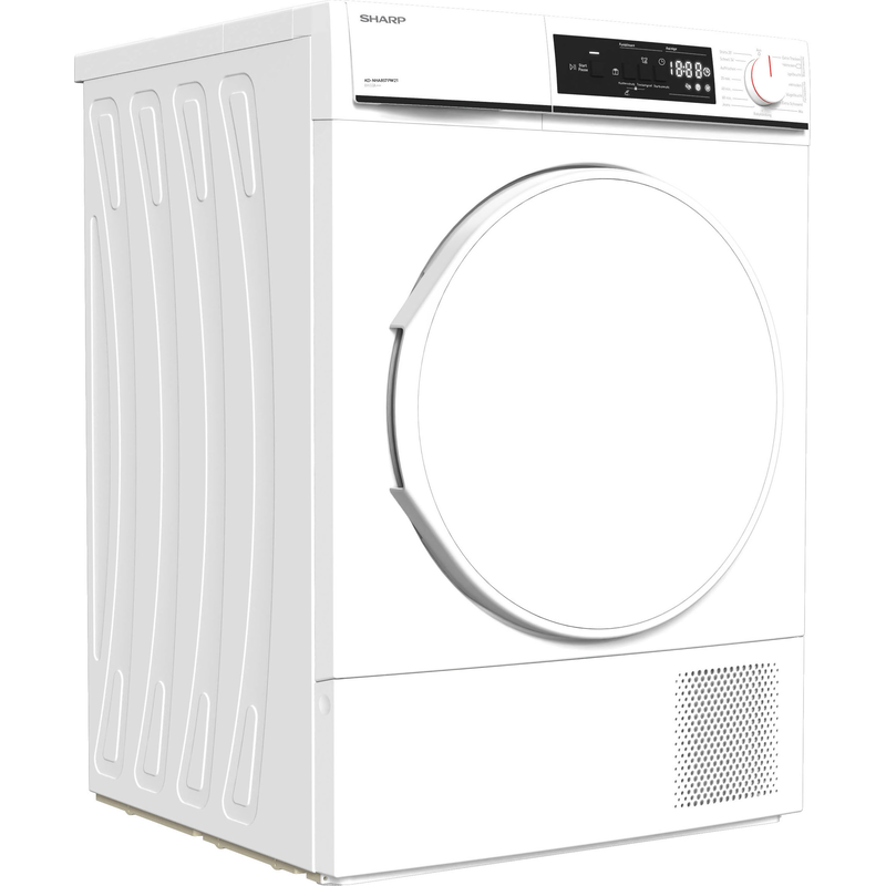 SHARP Wärmepumpentrockner »KD-NHA8S7PW21-DE« Serie T 8 weiß 15 Trockenprogramme inkl. 30-MinutenSchnelltrockenprogramm