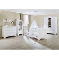 Pinolino® Babyzimmer-Komplettset »Pino«, (Set, 3 St.), breit groß; mit Kinderbett, Schrank und Wickelkommode; Made in Europe