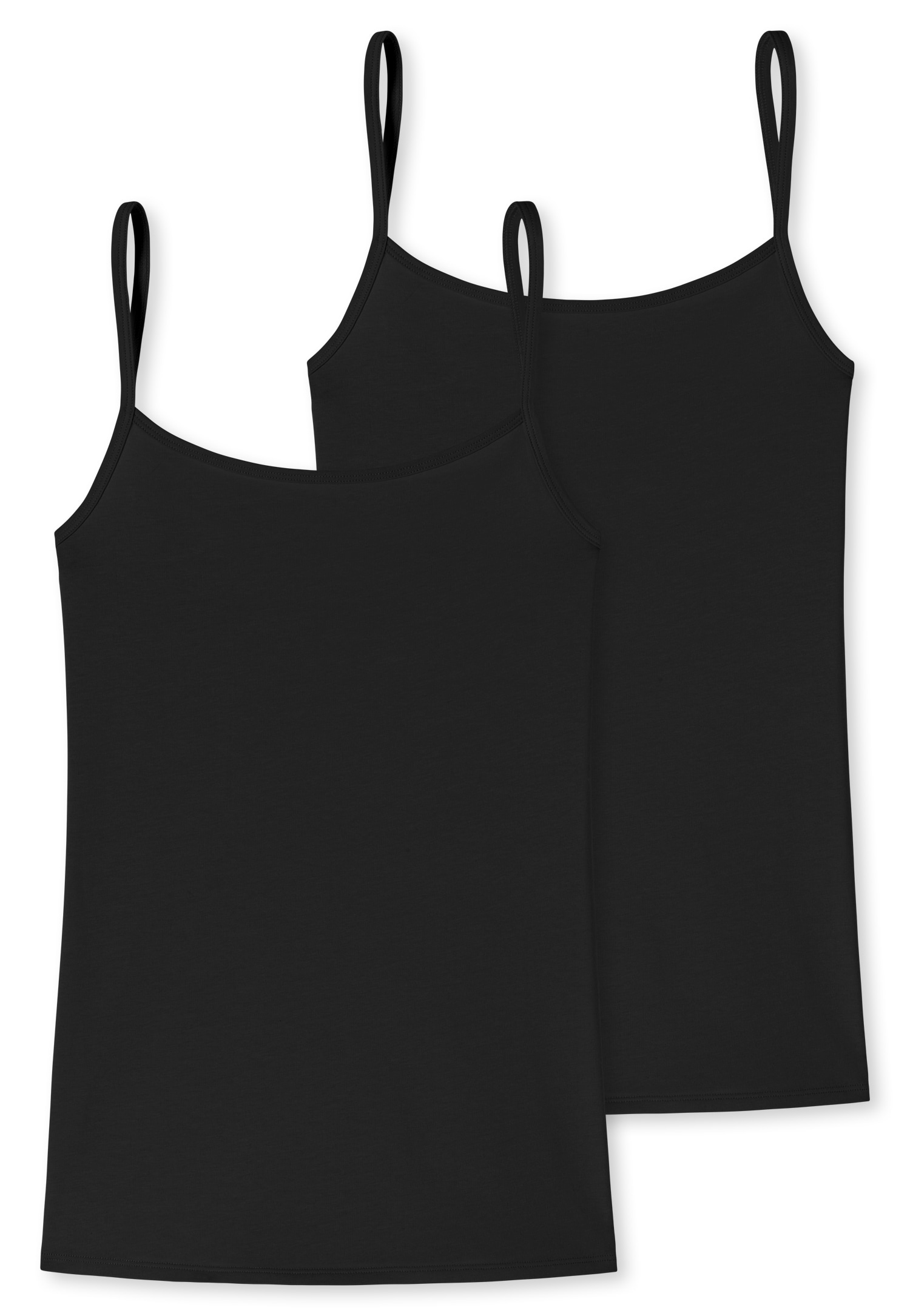 uncover by SCHIESSER Spaghettitop »Uncover Cotton« tiefer Rundhalsausschnitt, schmale Träger, elastisch, weich