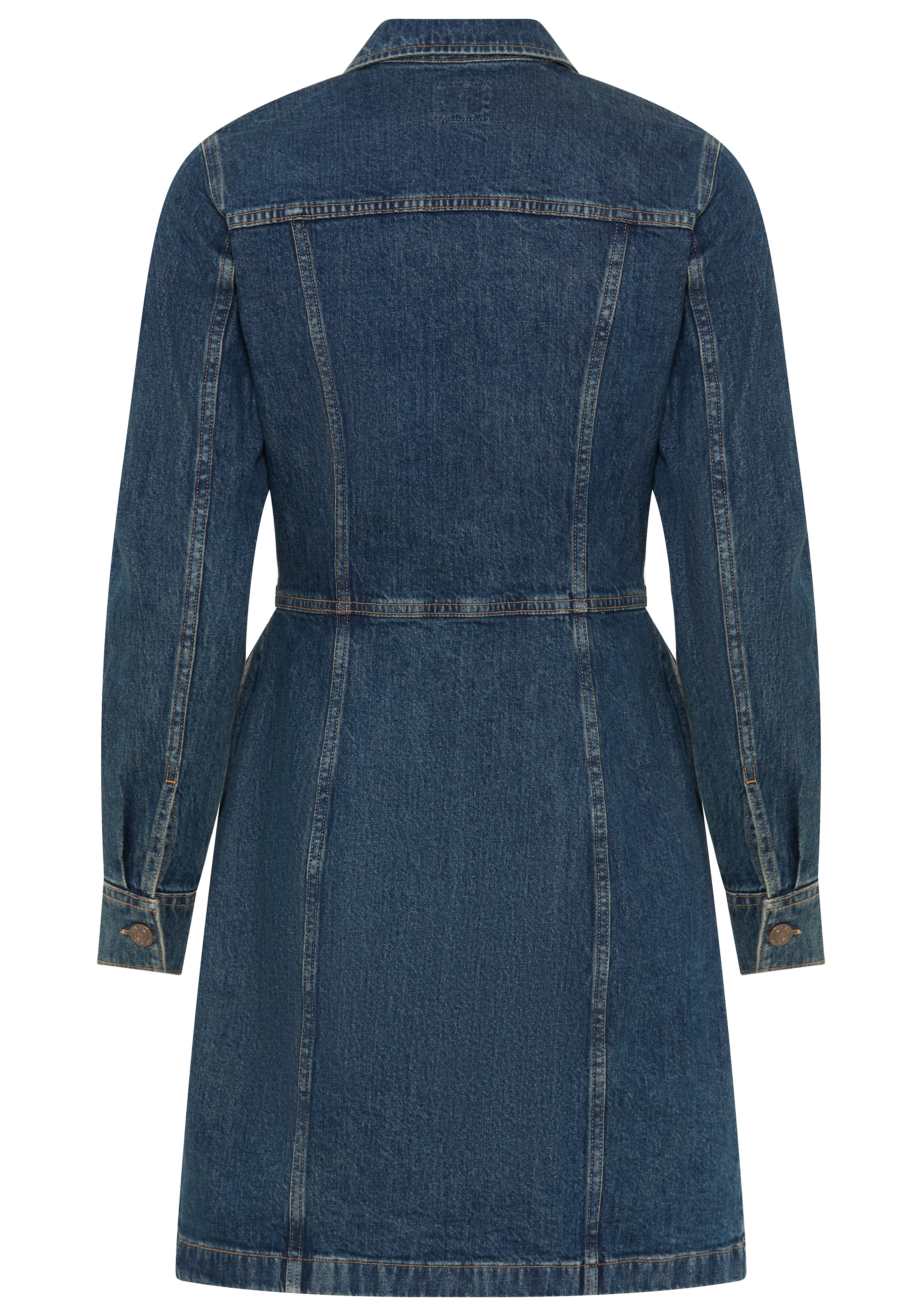 Levi's® Jeanskleid »FLYNN WESTERN COR«, Western-Style