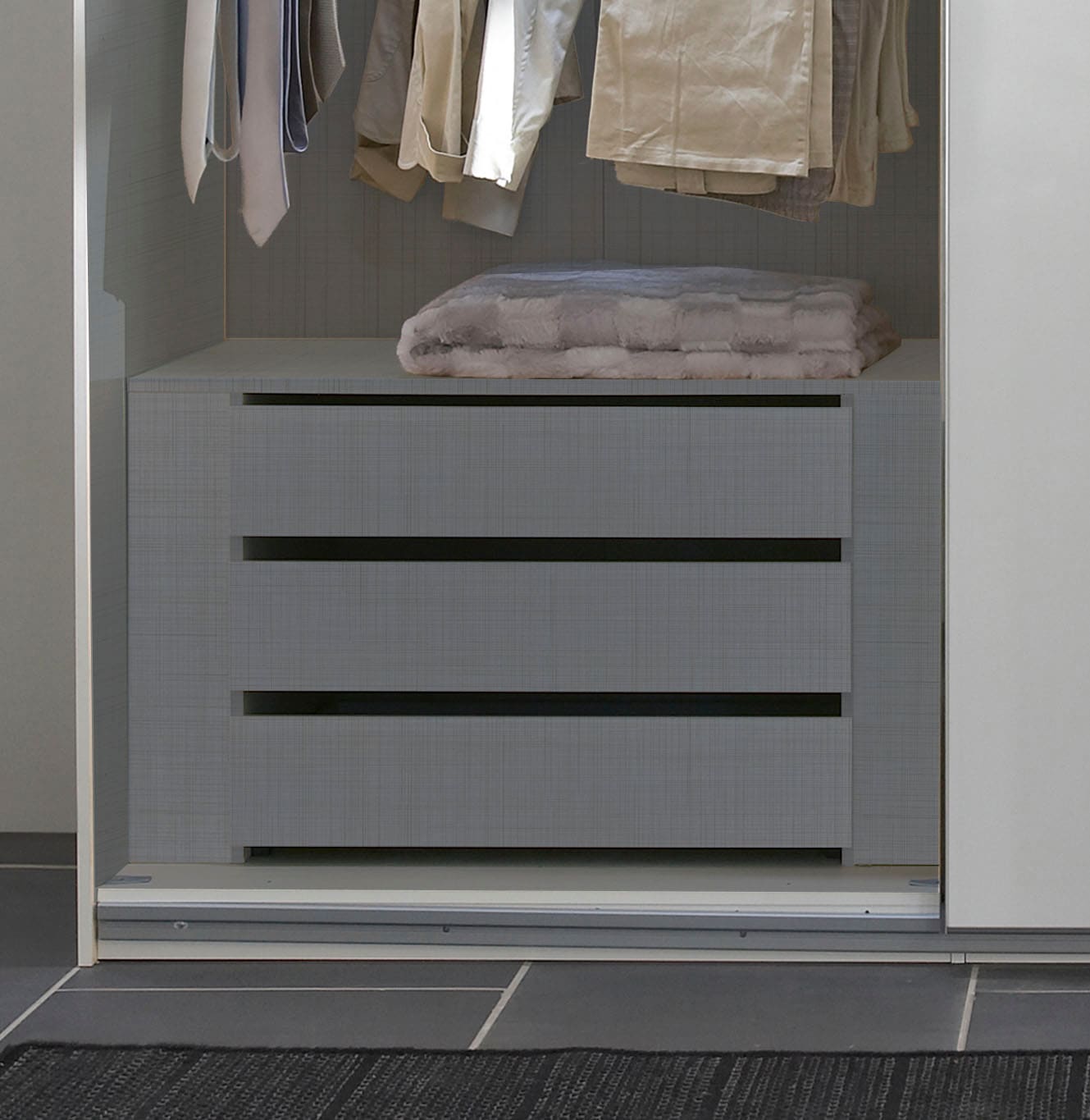 Wimex Kleiderschrank »Indiana by fresh to go, wahlweise mit oder ohne Spiegel«, (INKLUSIVE Innenausstattung und Selbsteinzug für die Türen), große Breiten250 oder 300cm, mit oder ohne Glasfront, Made in Germany