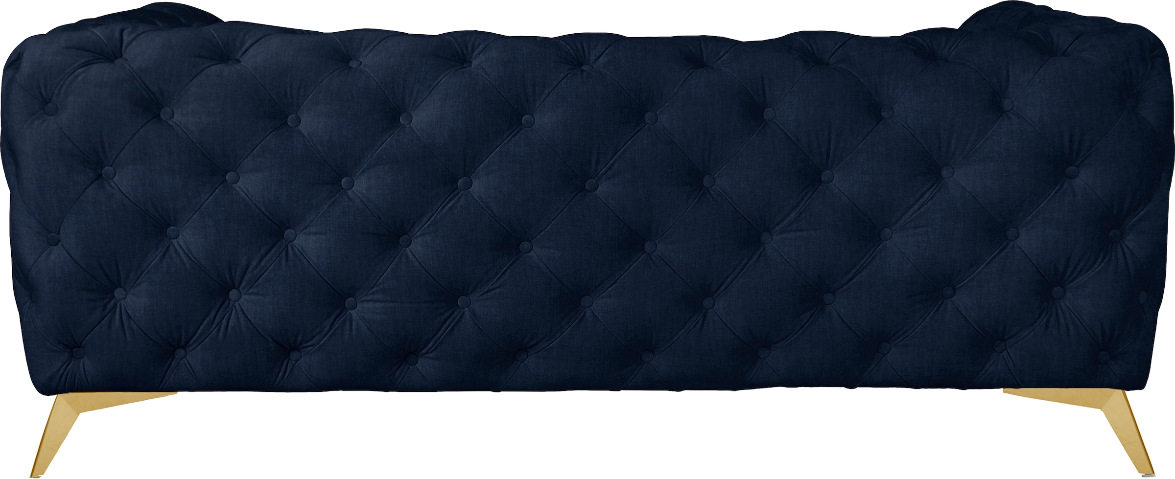 Leonique Chesterfield-Sofa »Glynis«, aufwändige Knopfheftung, moderne Chesterfield Optik, Fußfarbe wählbar