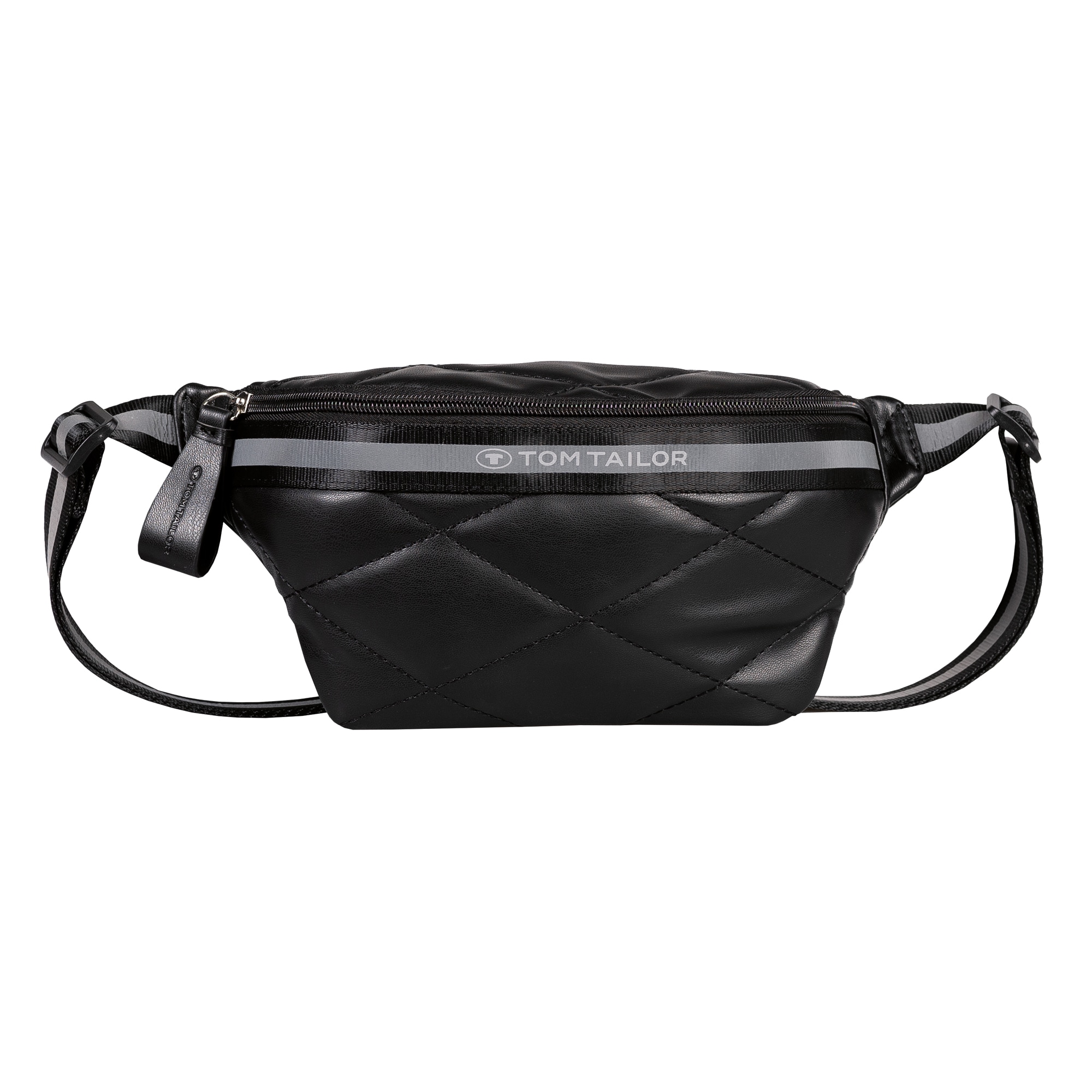 TOM TAILOR Bauchtasche »Mica«, aus weich genarbtem Lederimitat mit klassischer Rautensteppung