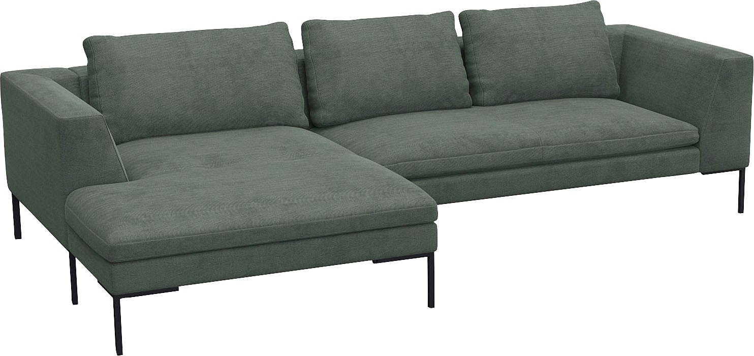 FLEXLUX Ecksofa »Loano, toller Sitzkomfort, L-Form«, modernes Sofa, frei im günstig online kaufen